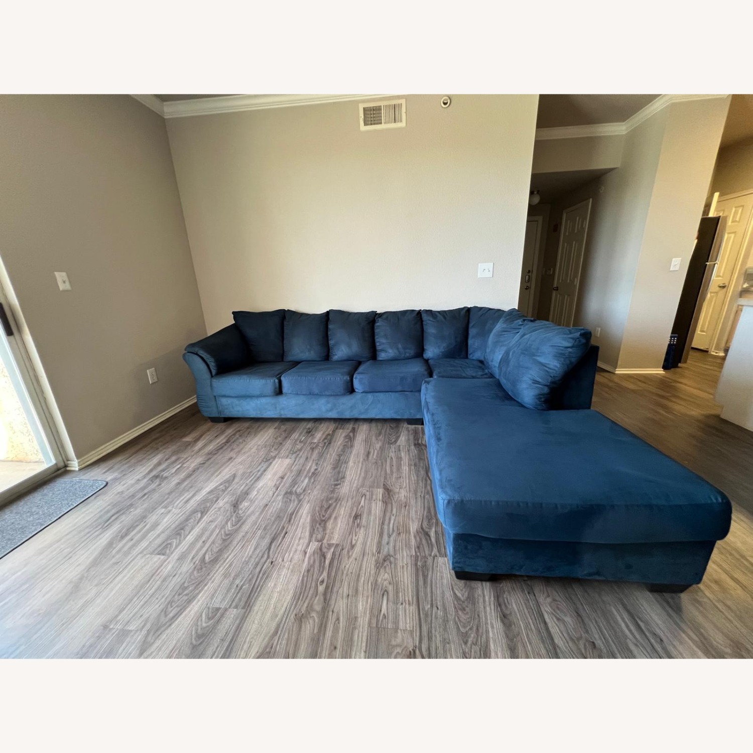 Ashley Furniture L-shaped 2 Piece Sofa - image-2