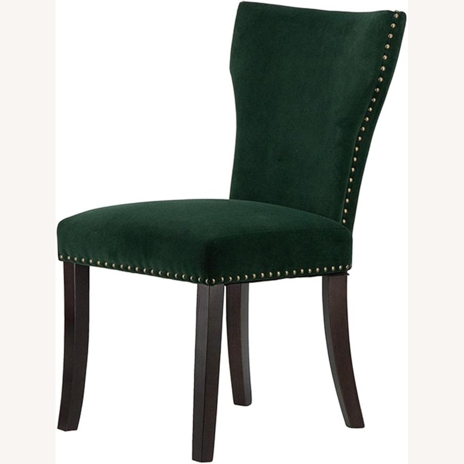 Green Velvet Dining Chairs (Set of 4) - image-6