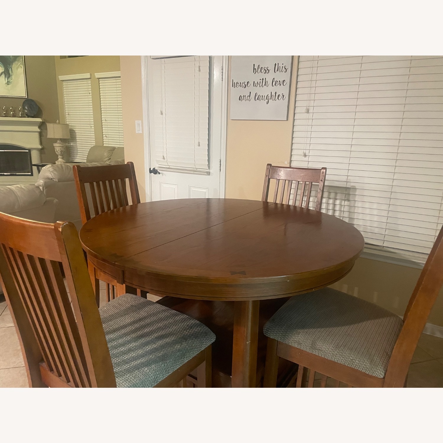 Pier 1 Imports Dining Table with Chairs - image-1
