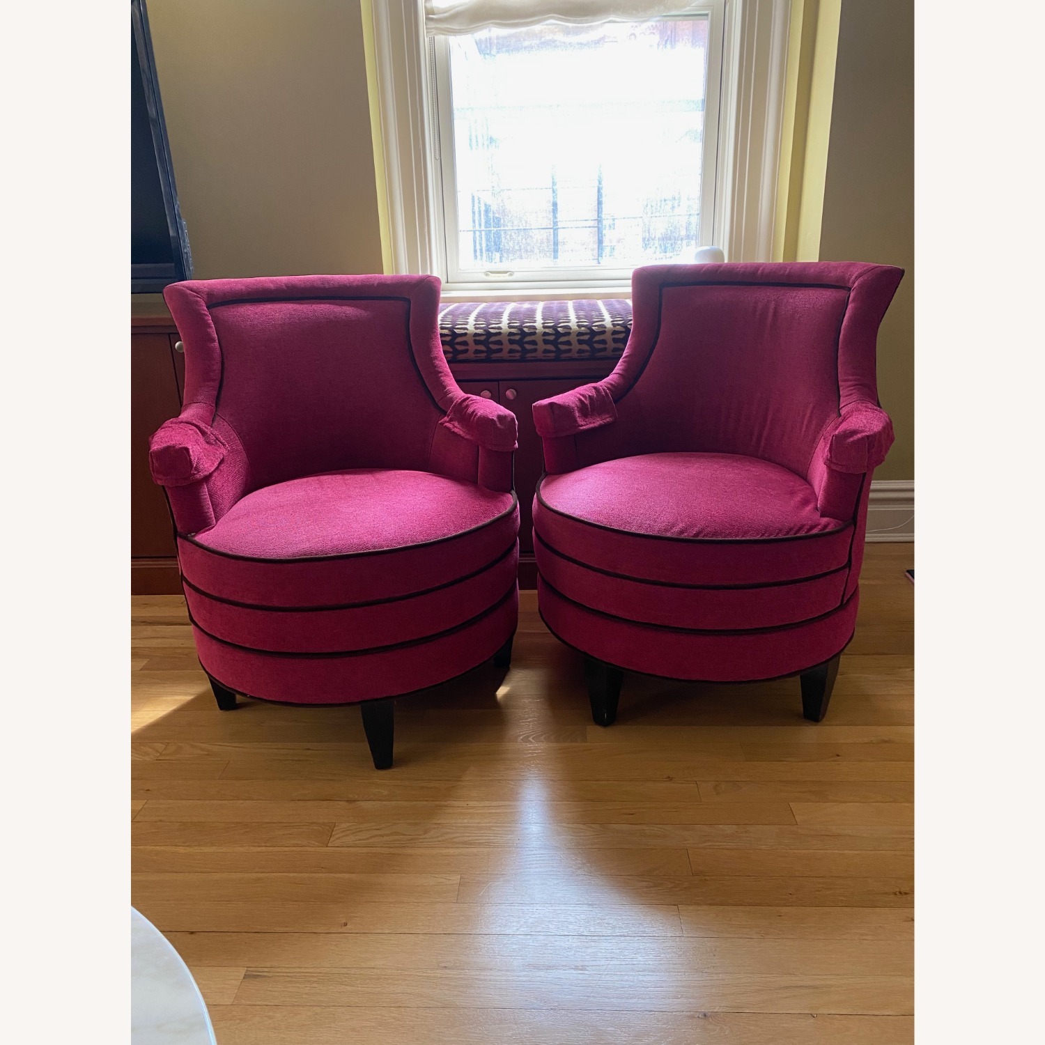 Henredon by Celerie Kembel Pink Chairs - Set of 2 - image-1