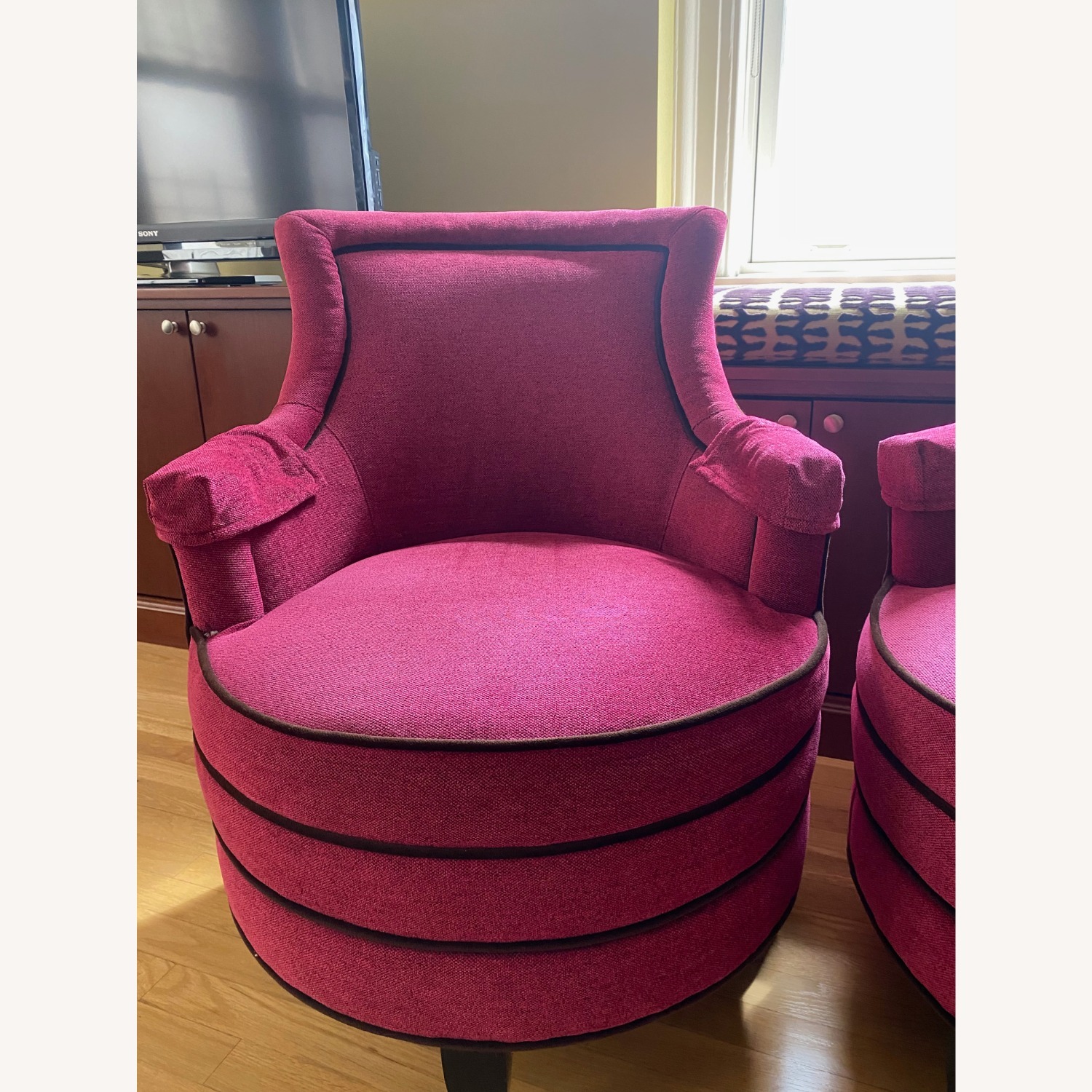 Henredon by Celerie Kembel Pink Chairs - Set of 2 - image-3