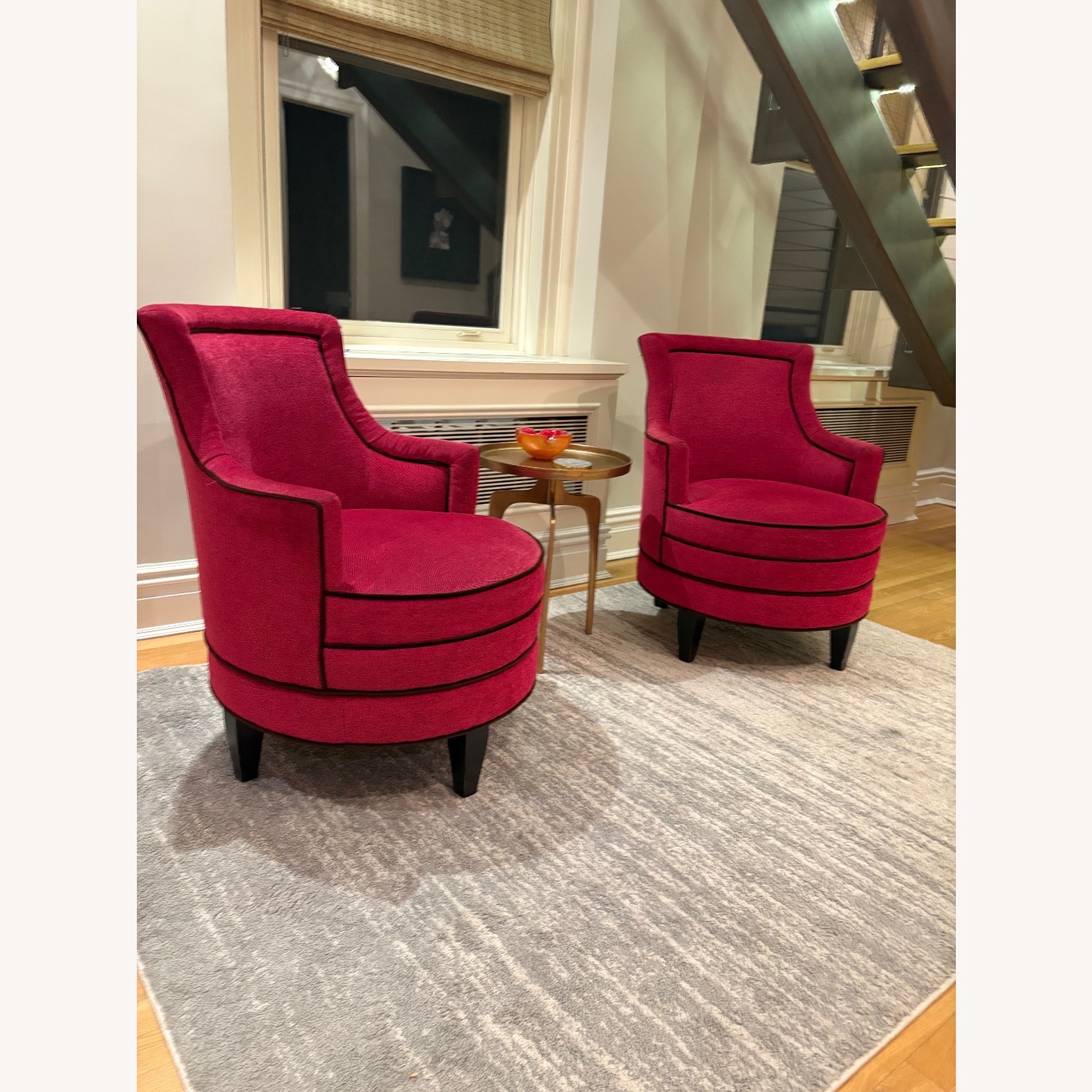 Henredon by Celerie Kembel Pink Chairs - Set of 2 - image-0