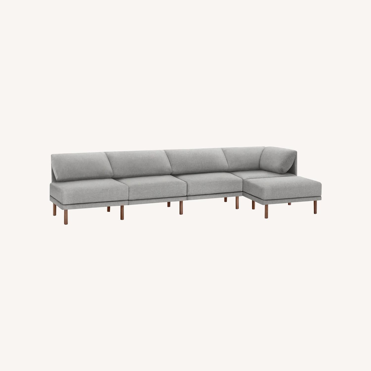 Burrow Range 5-Piece Open Sectional Lounger - image-0