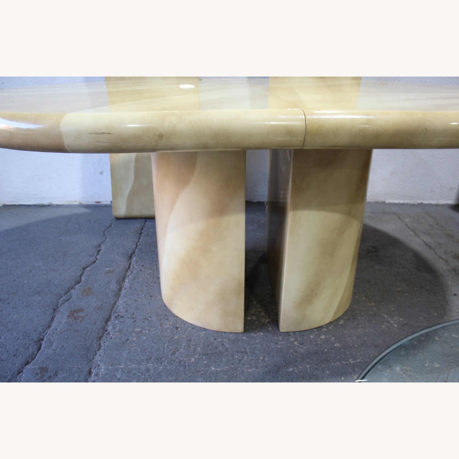 Karl Springer Style Dining Table - image-2