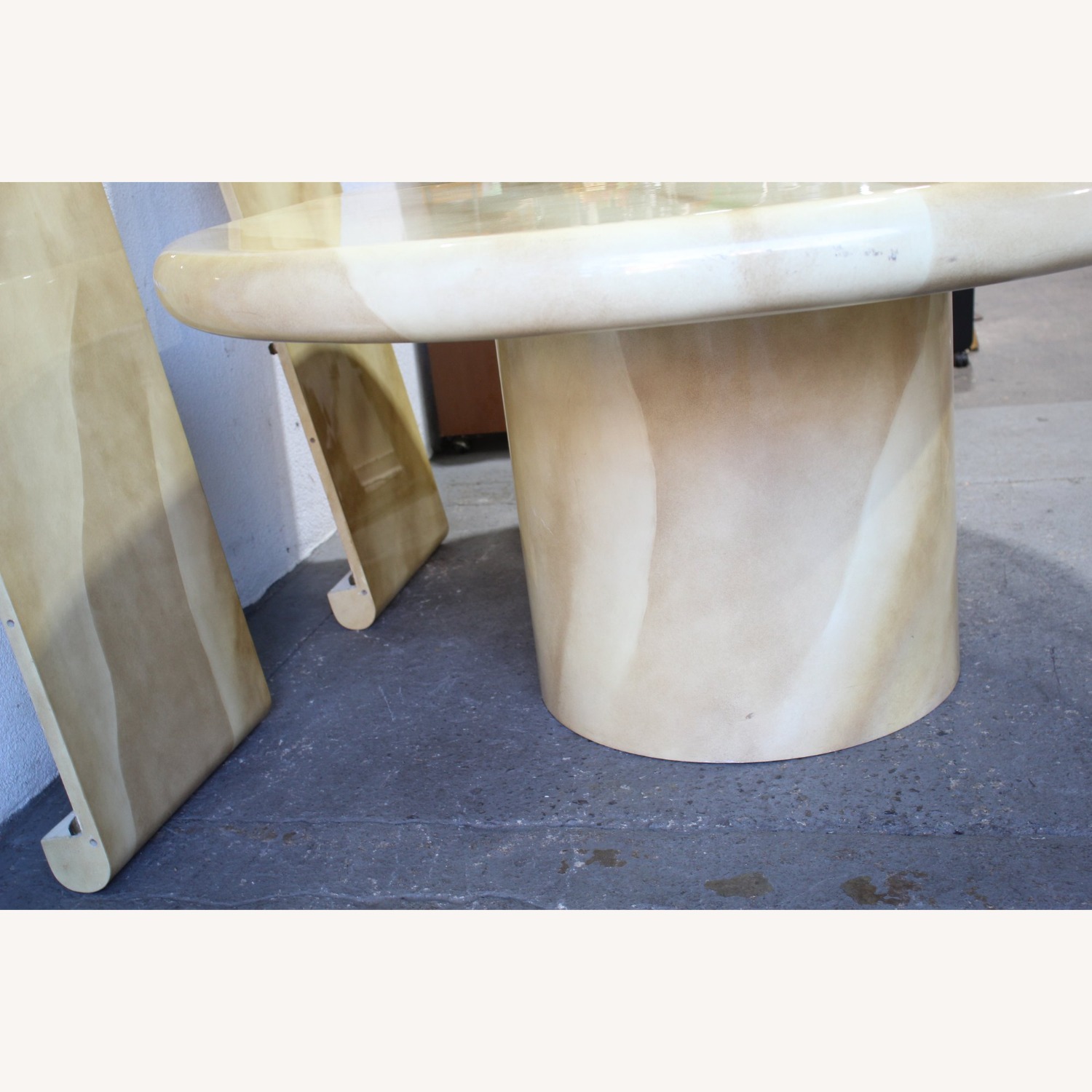 Karl Springer Style Dining Table - image-2