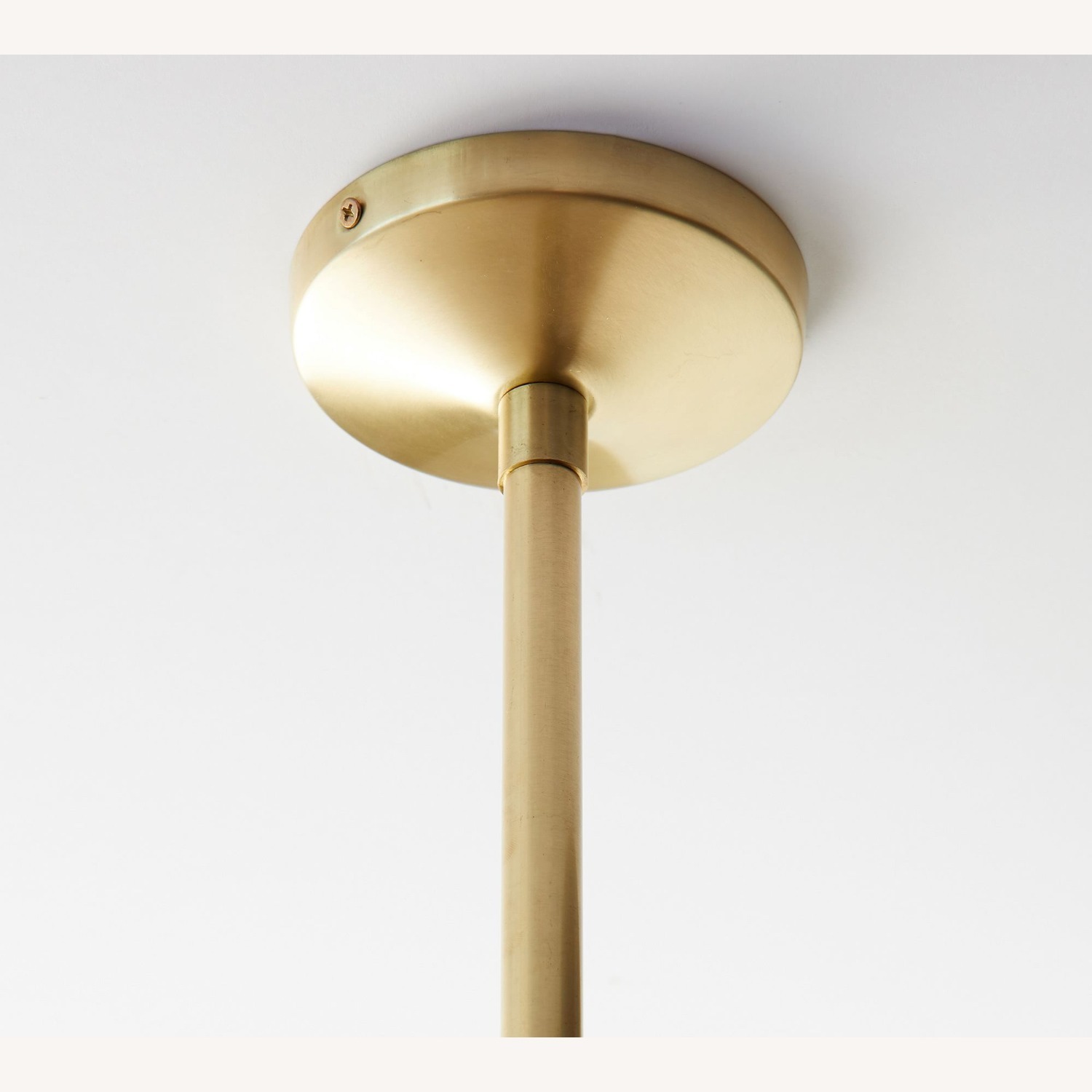 Pottery Barn Glass Globe Linear Chandelier - image-2