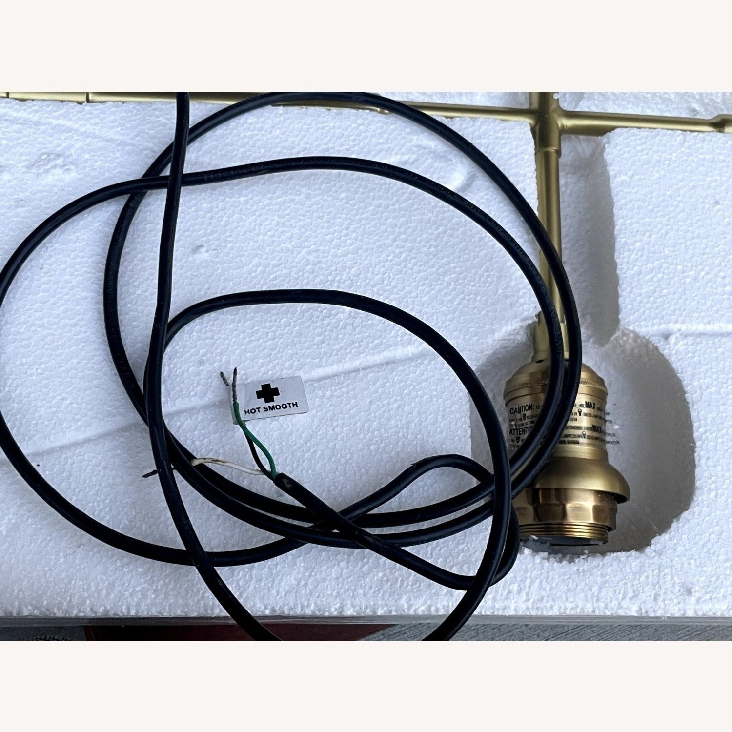 Pottery Barn Glass Globe Linear Chandelier - image-5