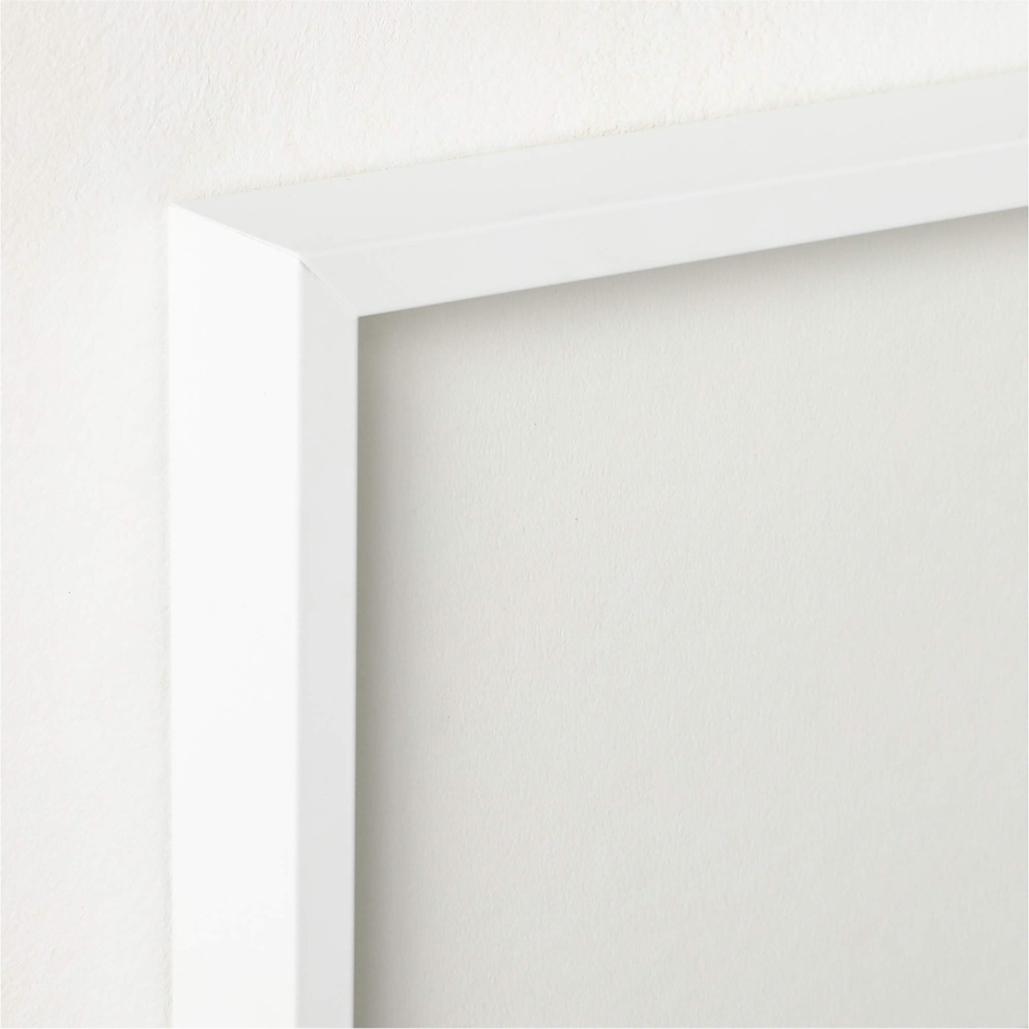 Gallery White Picture Frame with White Mat 24"x36" - image-3