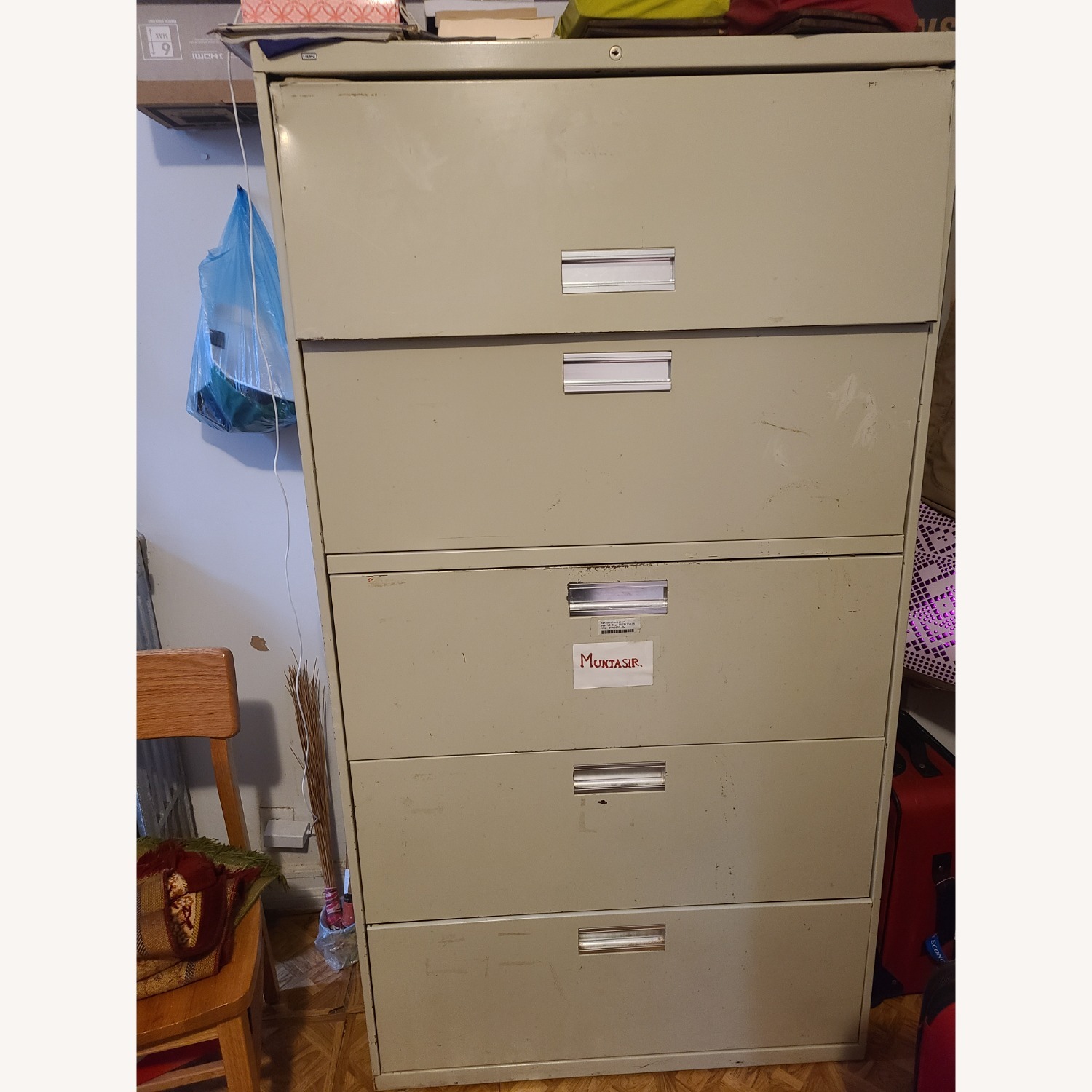 Steel Storage Cabinet- 5 Parts - image-1