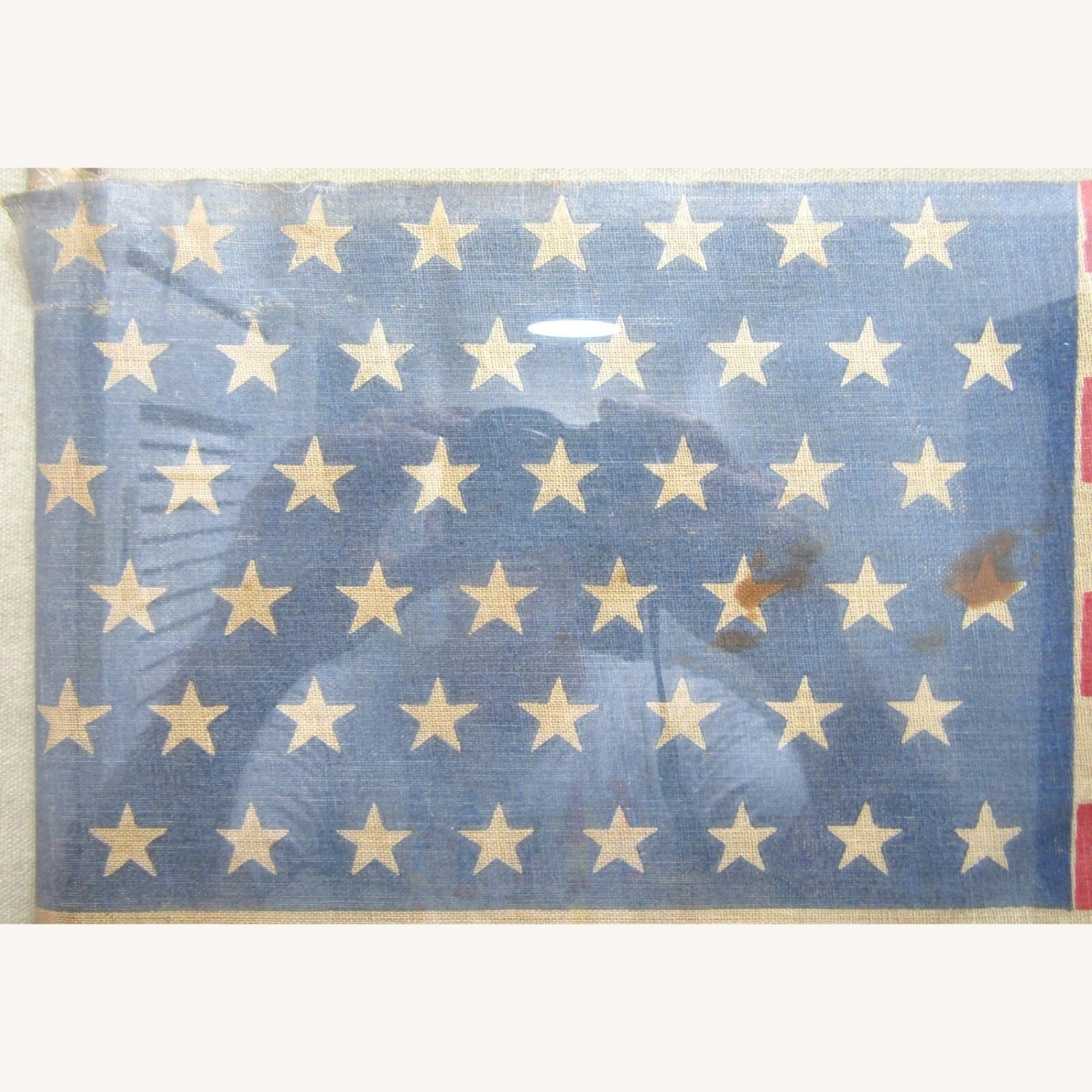 Framed Authentic 1908-1912 US 48 Star Flag - image-4