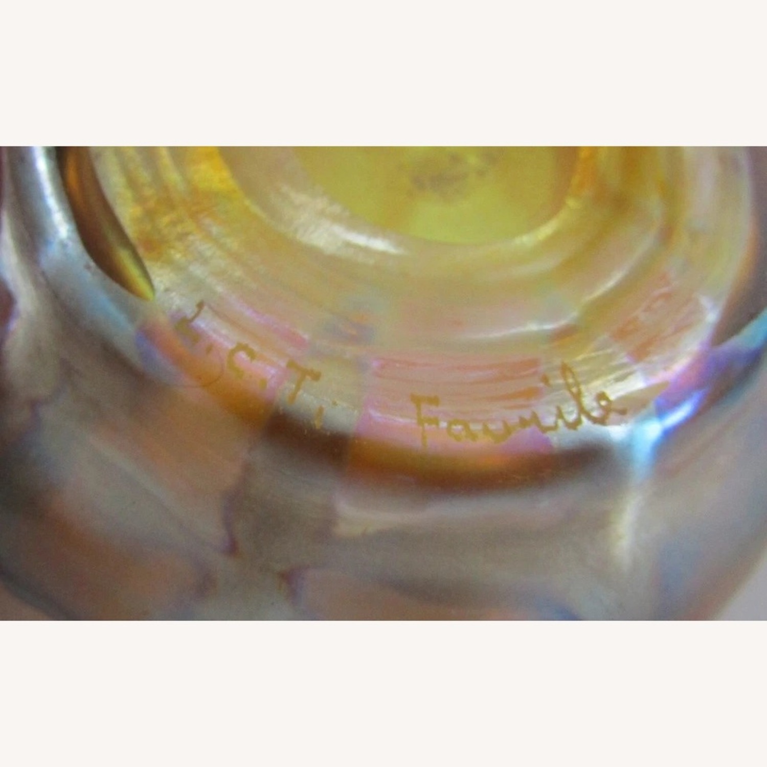 Louis Comfort Tiffany Iridescent Gold Bowls - image-11