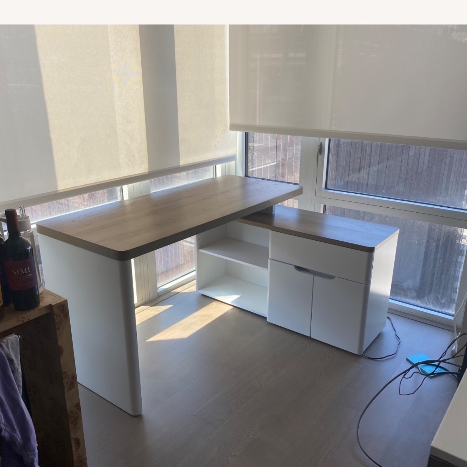 Cuuba L-Shaped Writing Desk - image-1