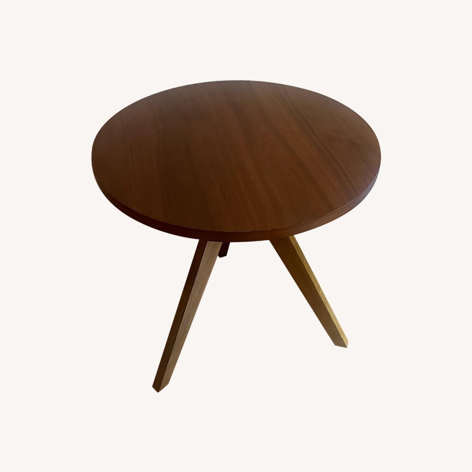 West Elm Tripod Dining Table - Walnut - image-1