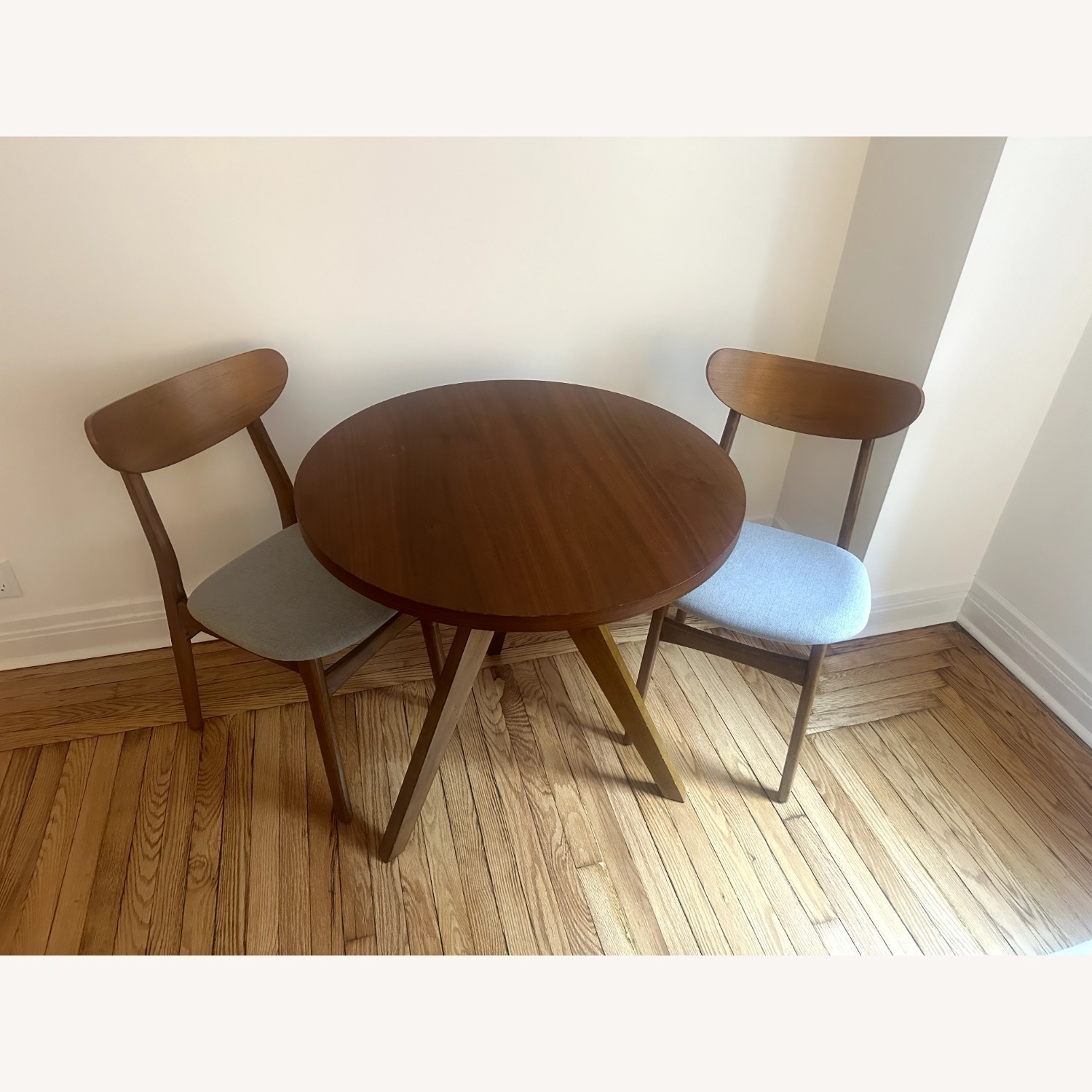 West Elm Tripod Dining Table - Walnut - image-3