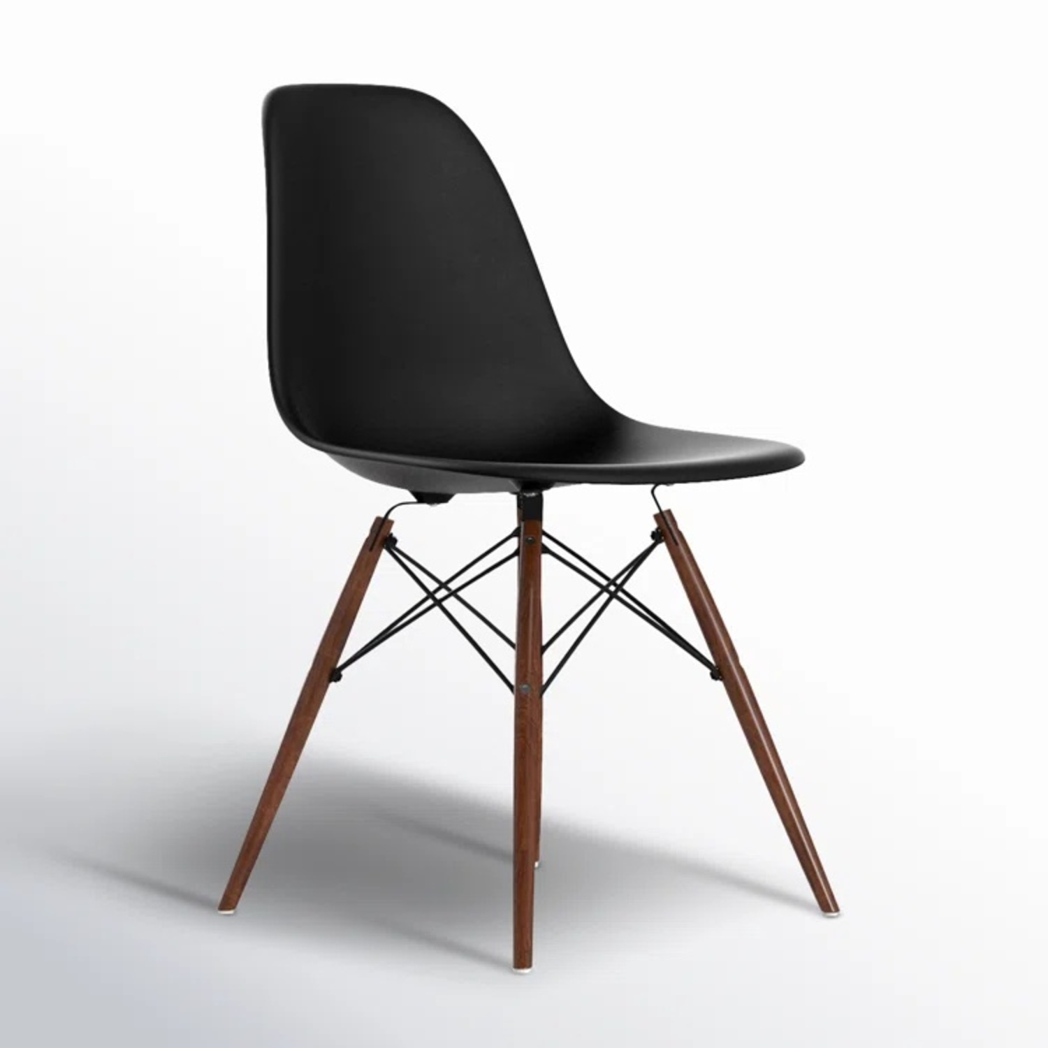 AllModern Black Jordan Dining Chairs (Set of 4) - image-4