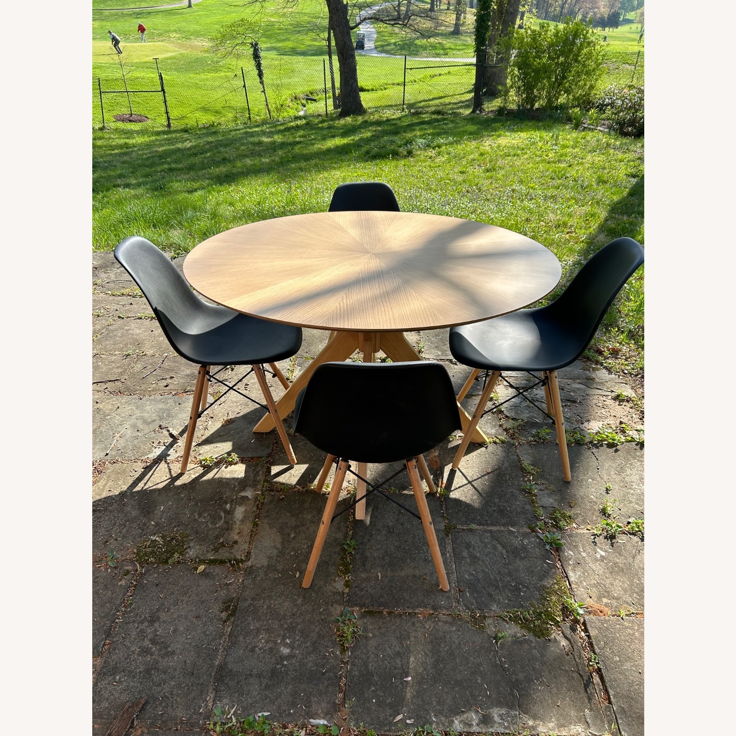 AllModern Black Jordan Dining Chairs (Set of 4) - image-2