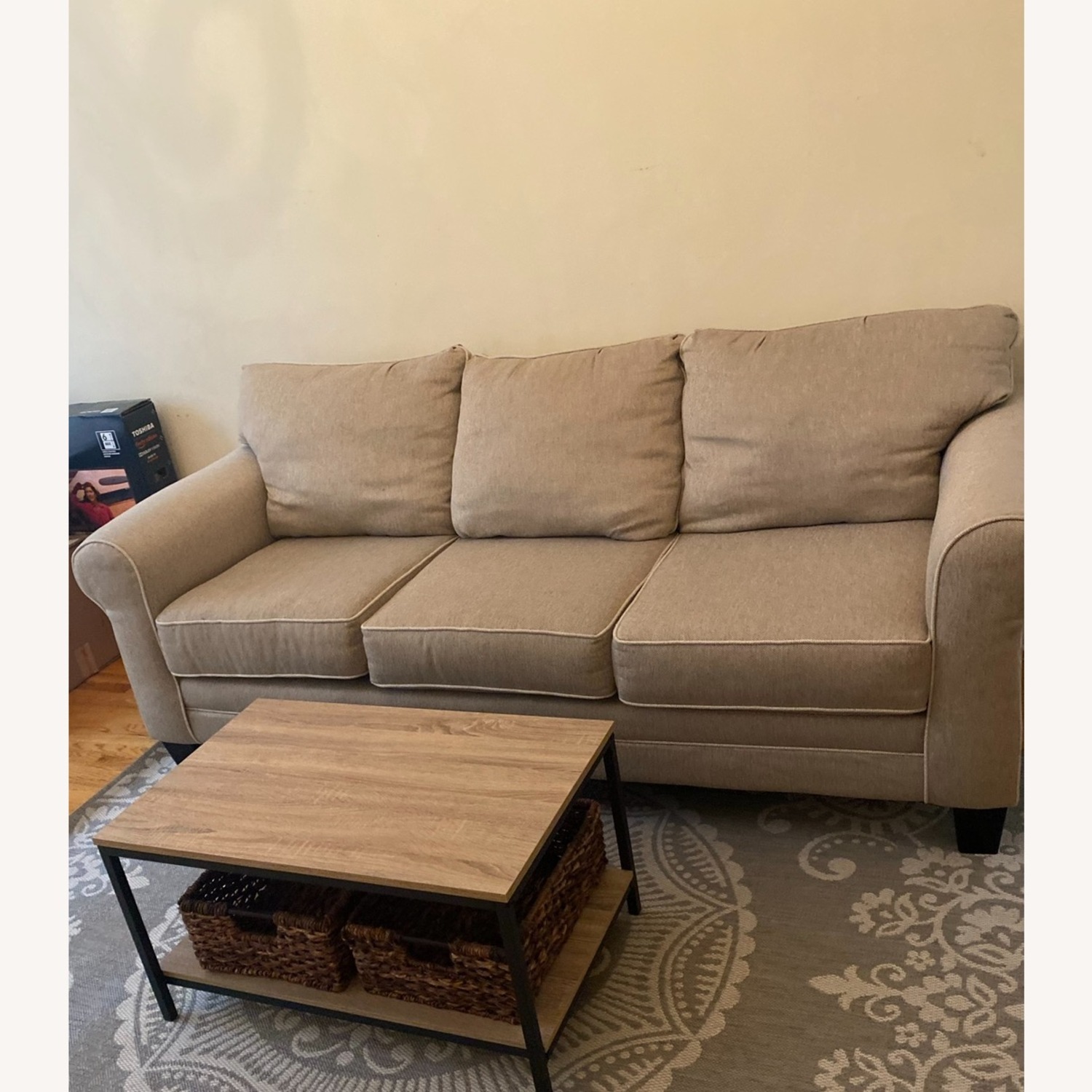 Raymour & Flanigan Cordelia Sofa - image-1