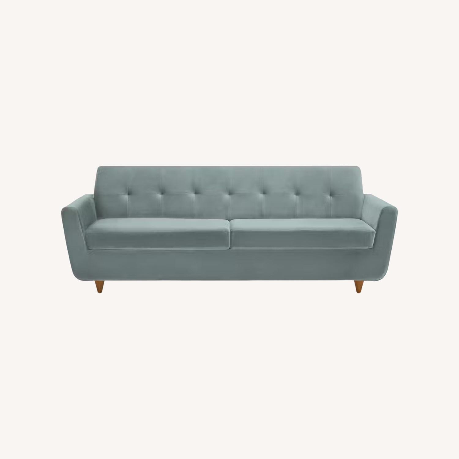 Joybird Light Blue Queen Sleeper Sofa - image-0