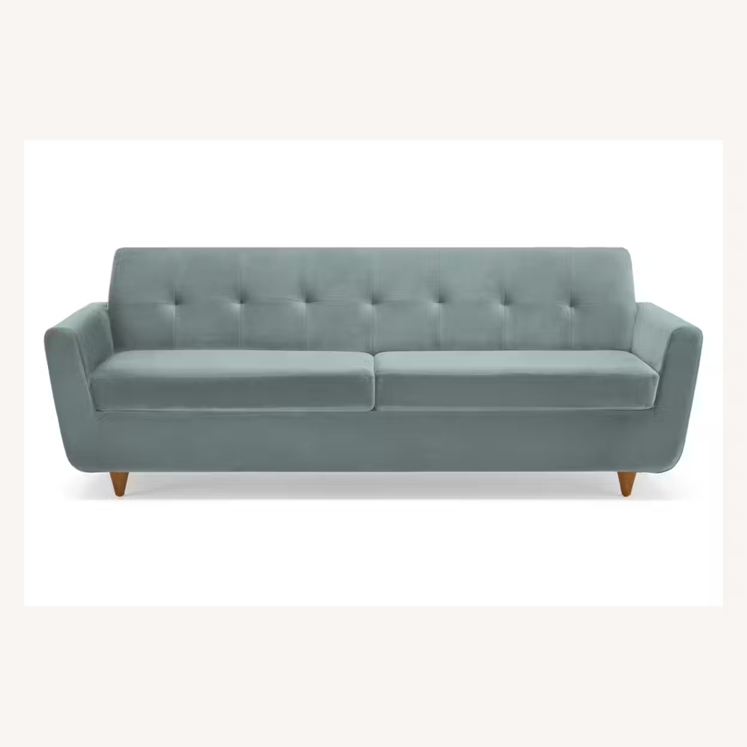 Joybird Light Blue Queen Sleeper Sofa - image-5