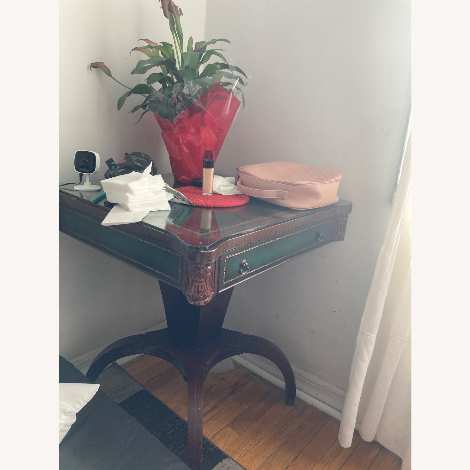 Vintage Side Tables with Drawer - image-2