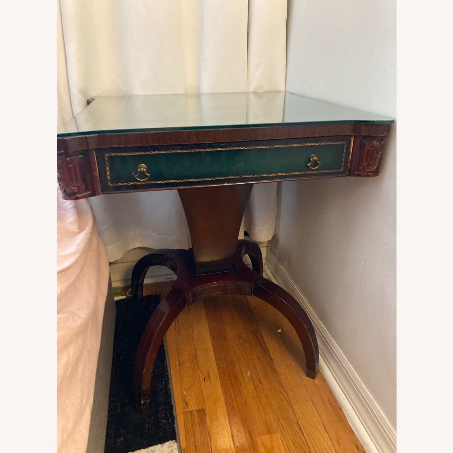Vintage Side Tables with Drawer - image-1