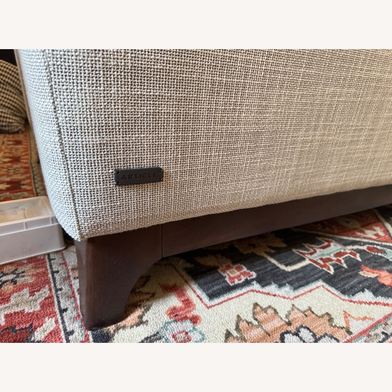 Article Ceni 61" Loveseat - White - image-4