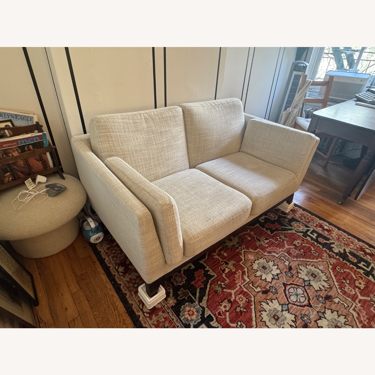 Article Ceni 61" Loveseat - White - image-2