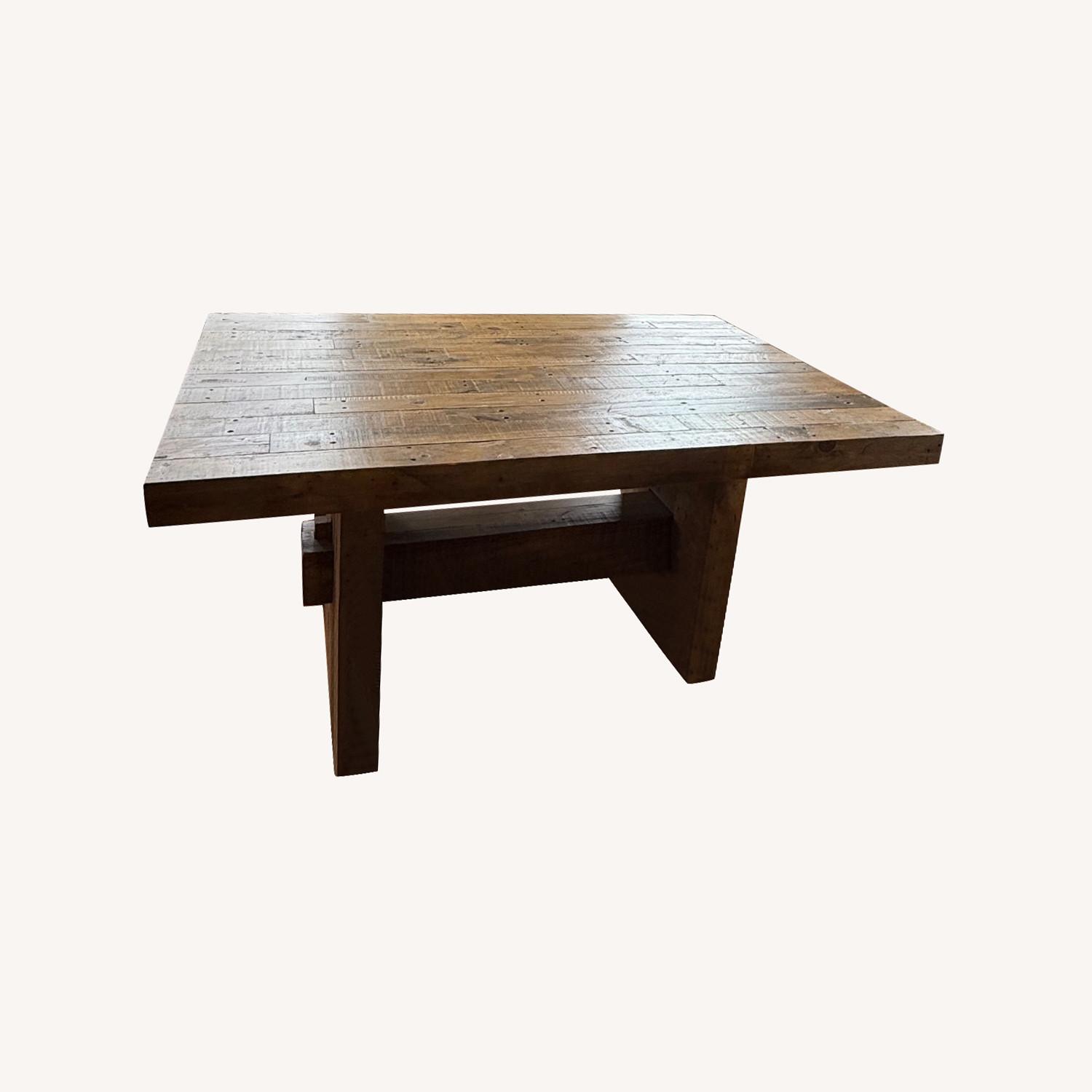 West Elm Emerson Dining Table with Bench - image-0