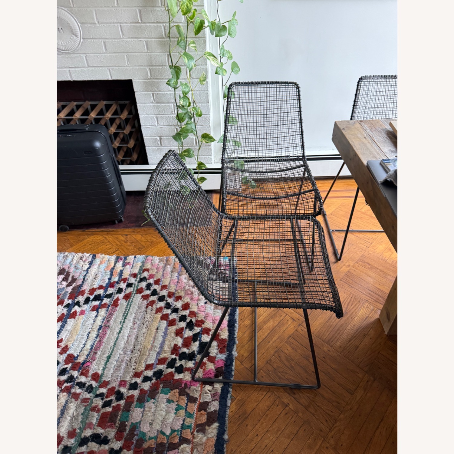 CB2 Reed Chair Set - image-2