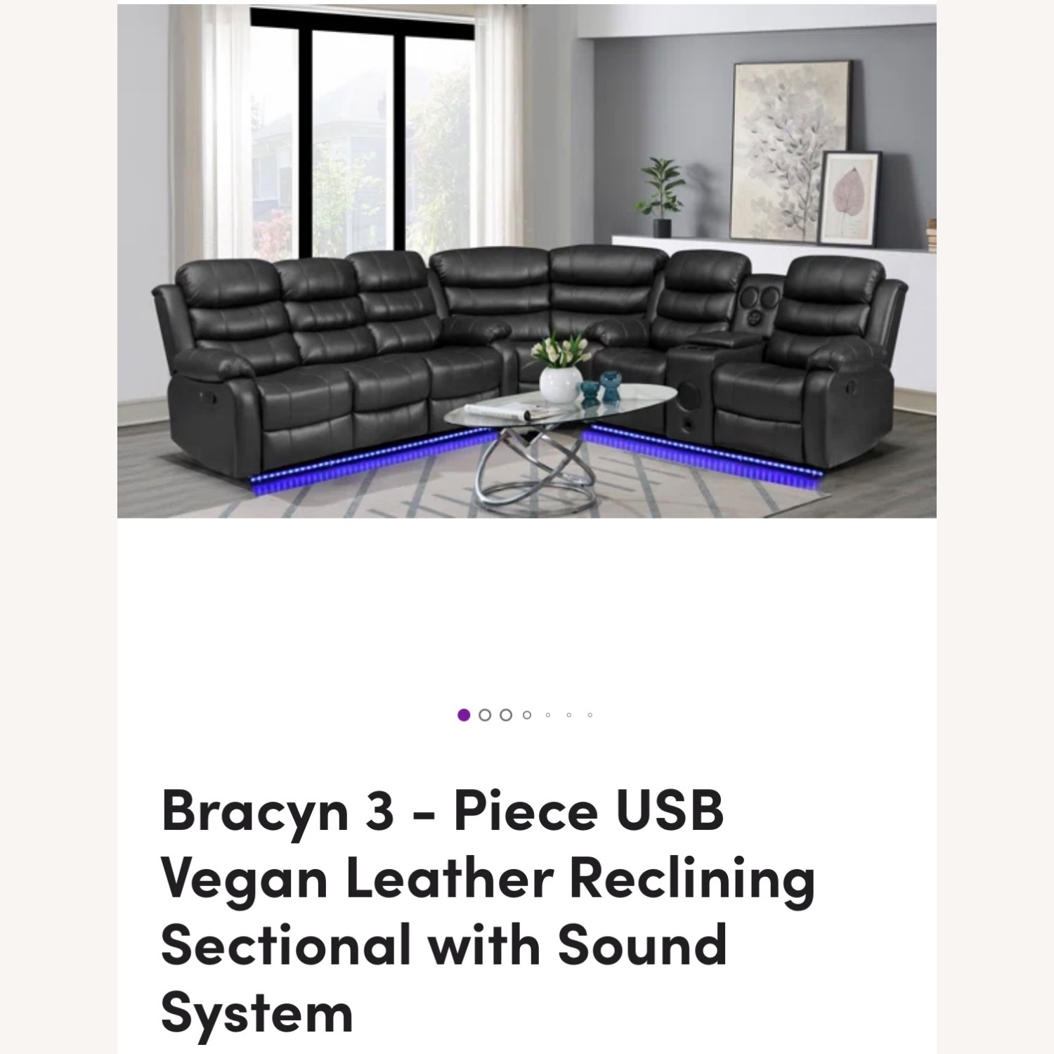 Wayfair 3 Piece Sectional - image-3