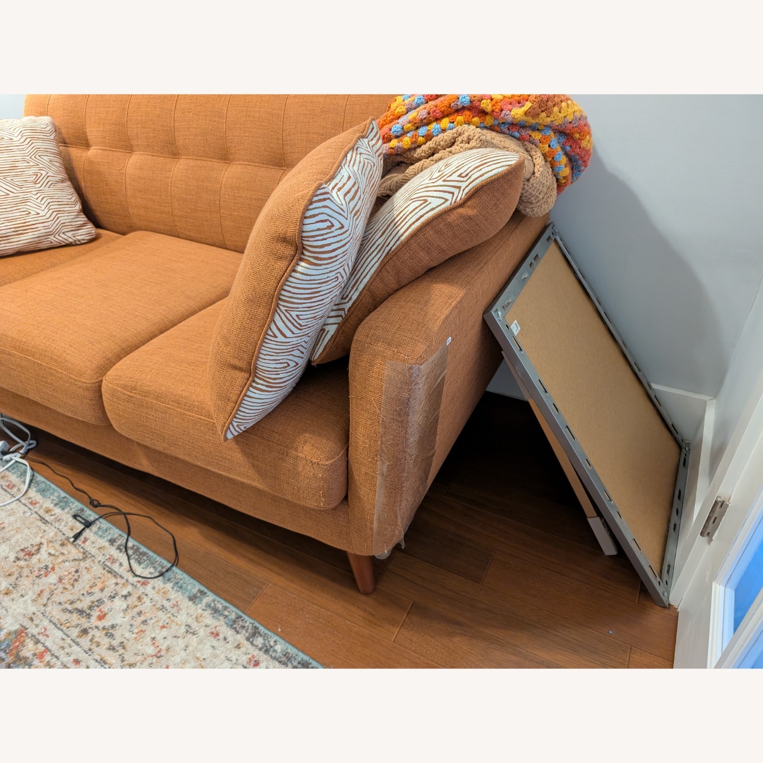 Bettie Teal 86'' Sofa - image-2