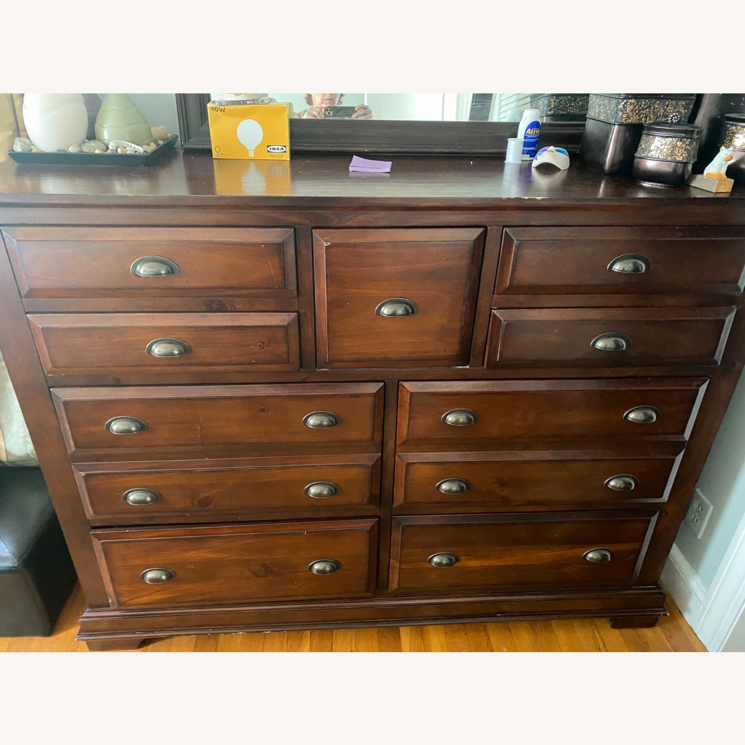 Brown Dresser - image-1