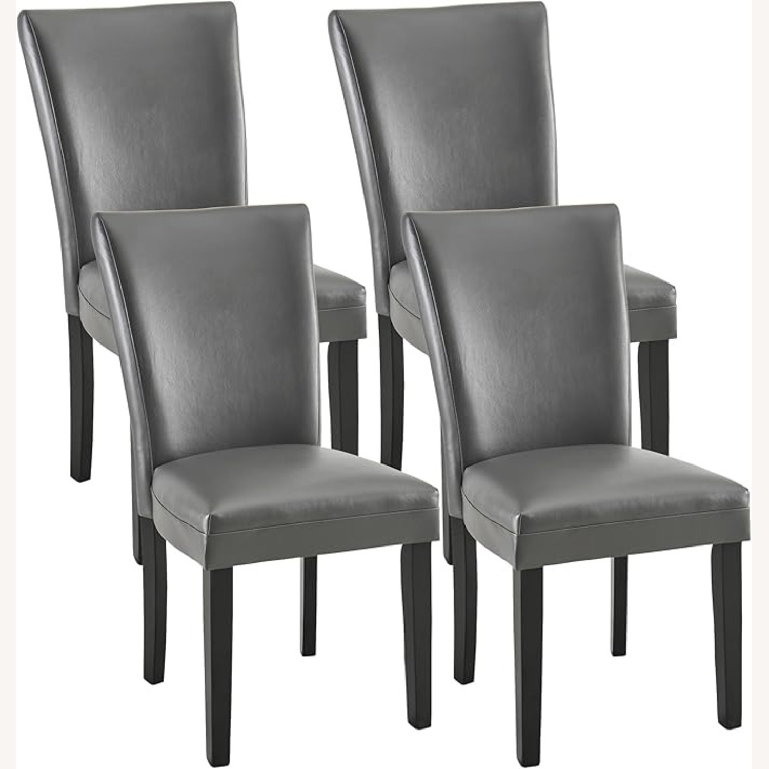 Set of 4 Upholstered Dining Chairs - image-8