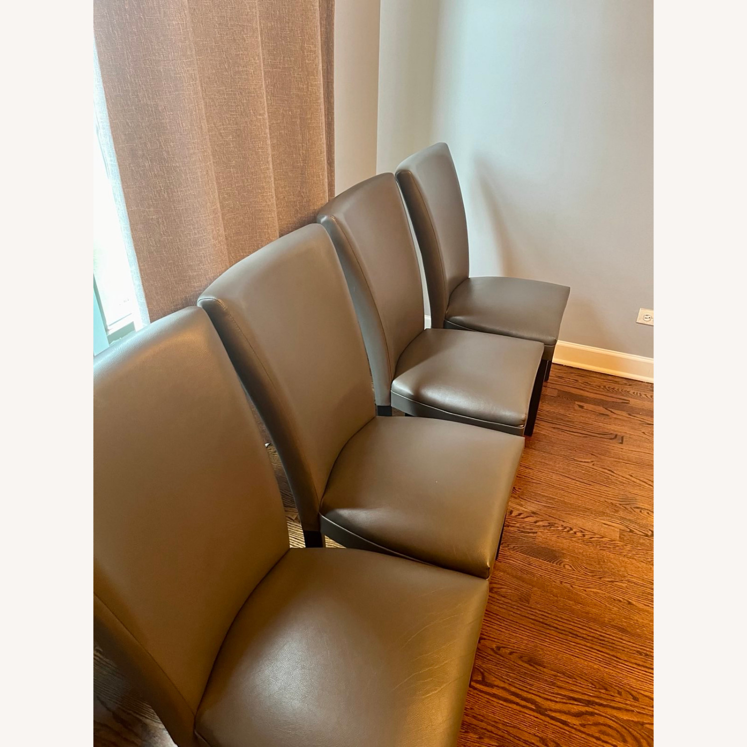 Set of 4 Upholstered Dining Chairs - image-2