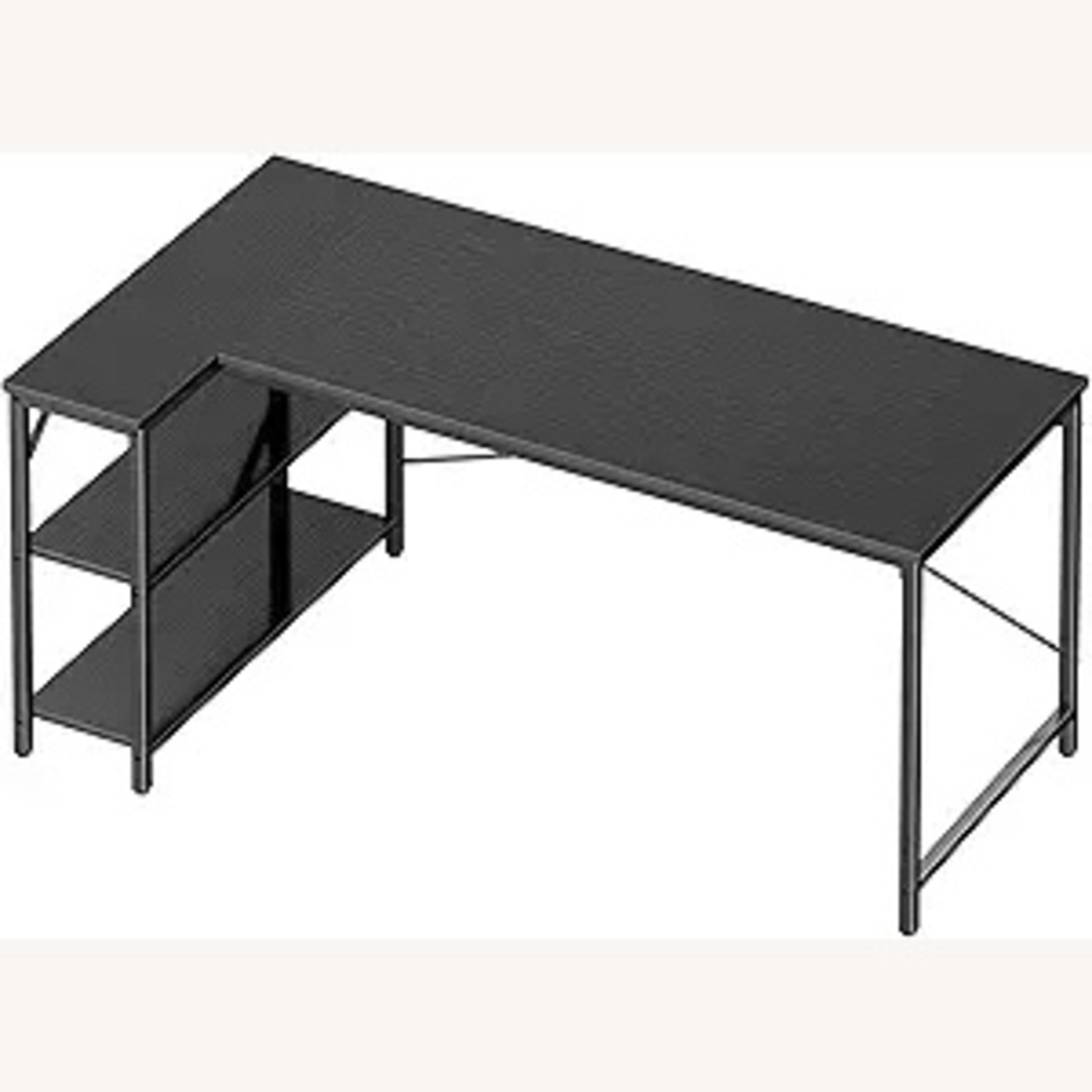 L-Shaped 55 Inch Home Office Desk - image-5