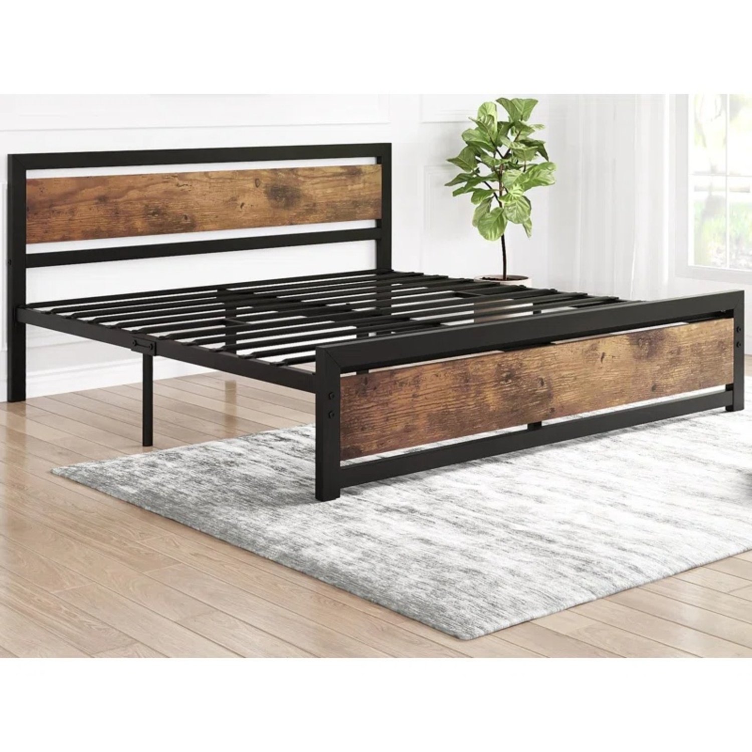Evonte 37.2'' Platform Bed - image-5