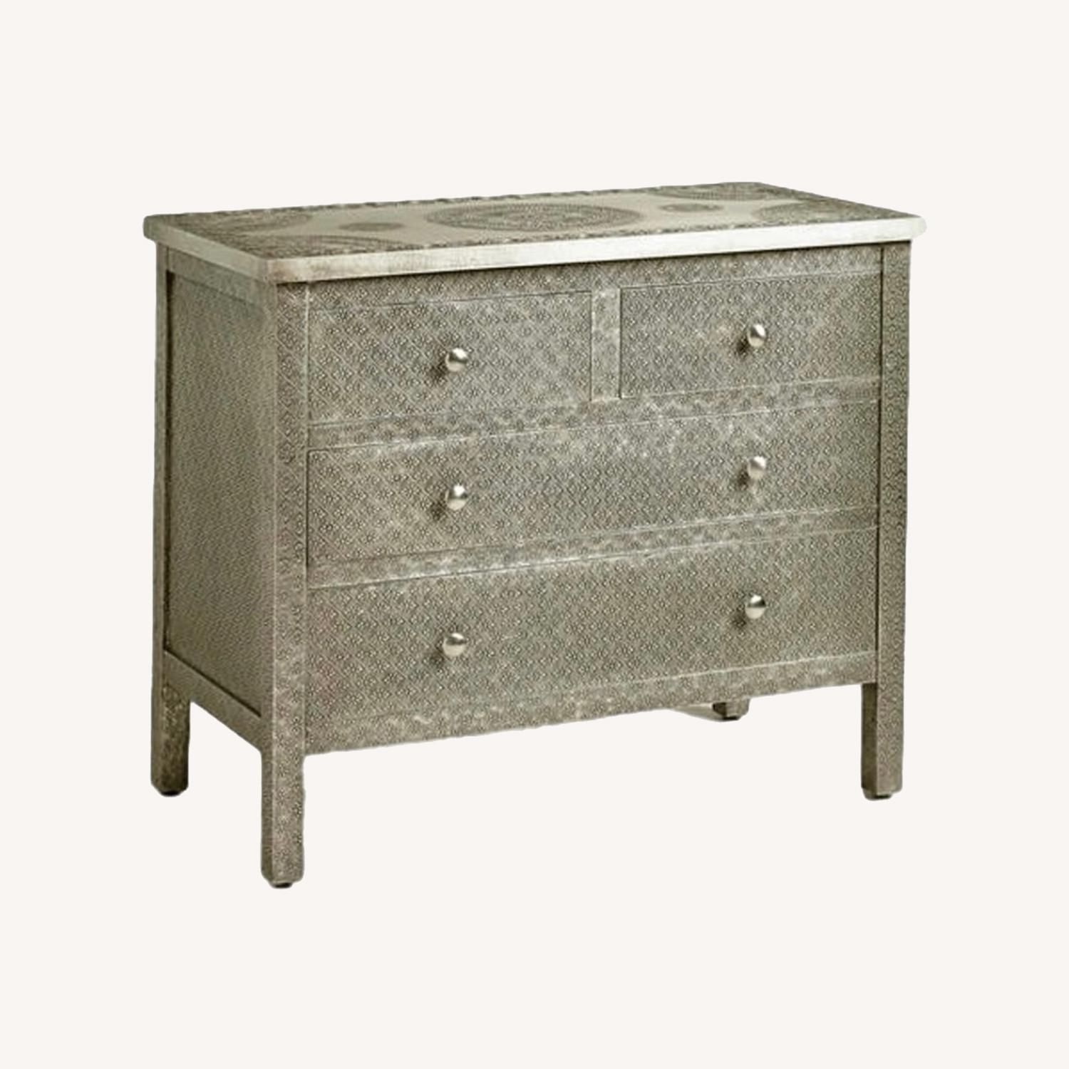 World Market Kiran Embossed Metal Dresser - image-0