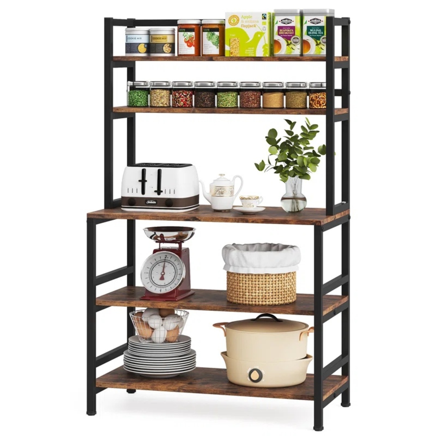 Geyer Wayfair Black Bakers Rack - image-5