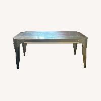Industrial Metal BohoChic Coffee Table (Custom)