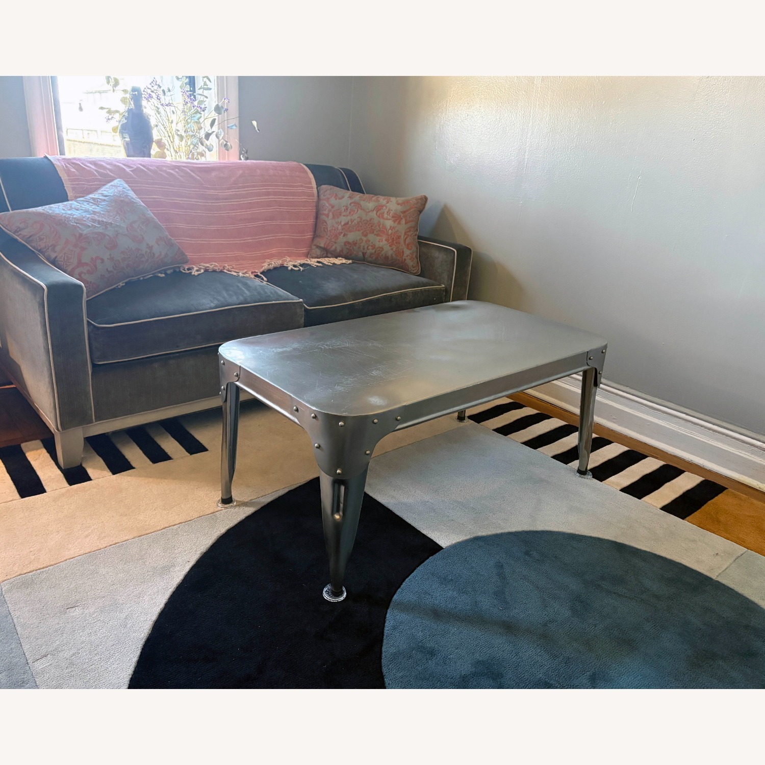 Industrial Metal BohoChic Coffee Table (Custom) - image-7