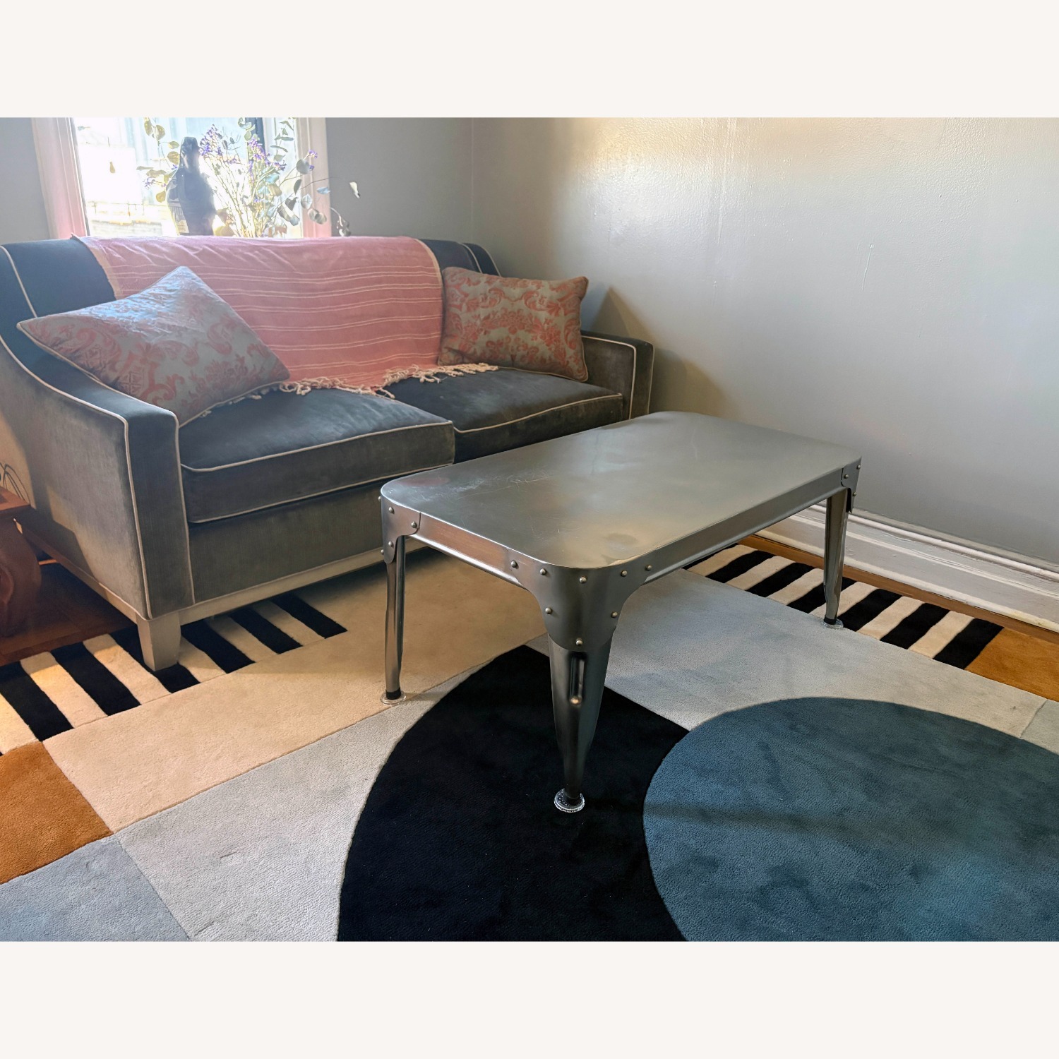 Industrial Metal BohoChic Coffee Table (Custom) - image-11