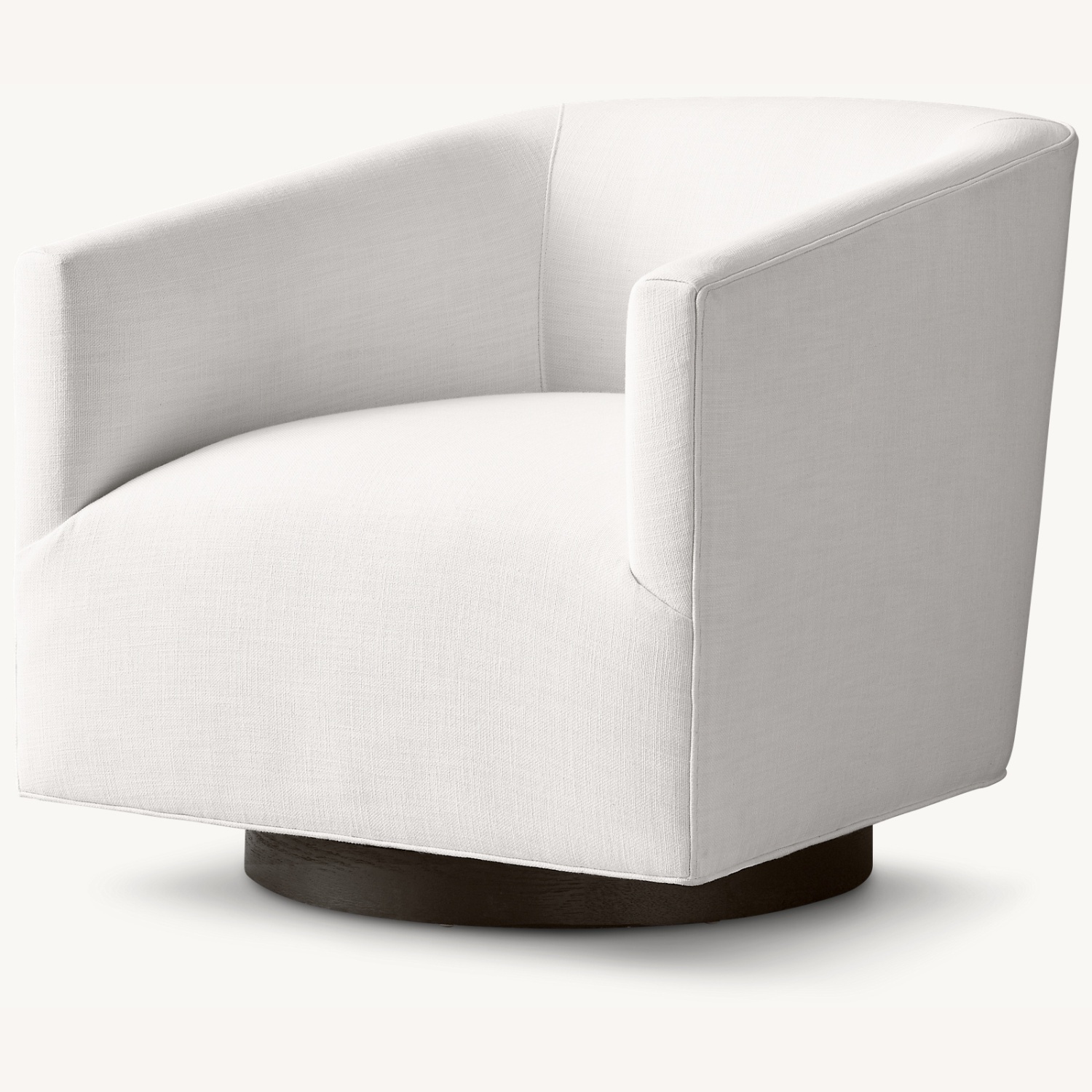 Restoration Hardware 1950s Italian Shelter Arm Swivel Chair - image-0