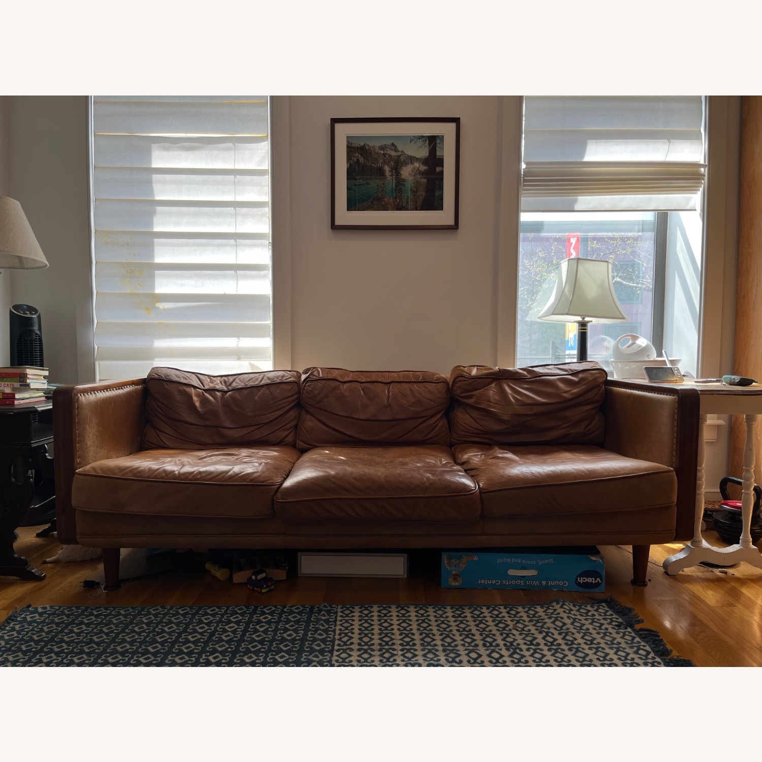 Leather Sofa - image-2