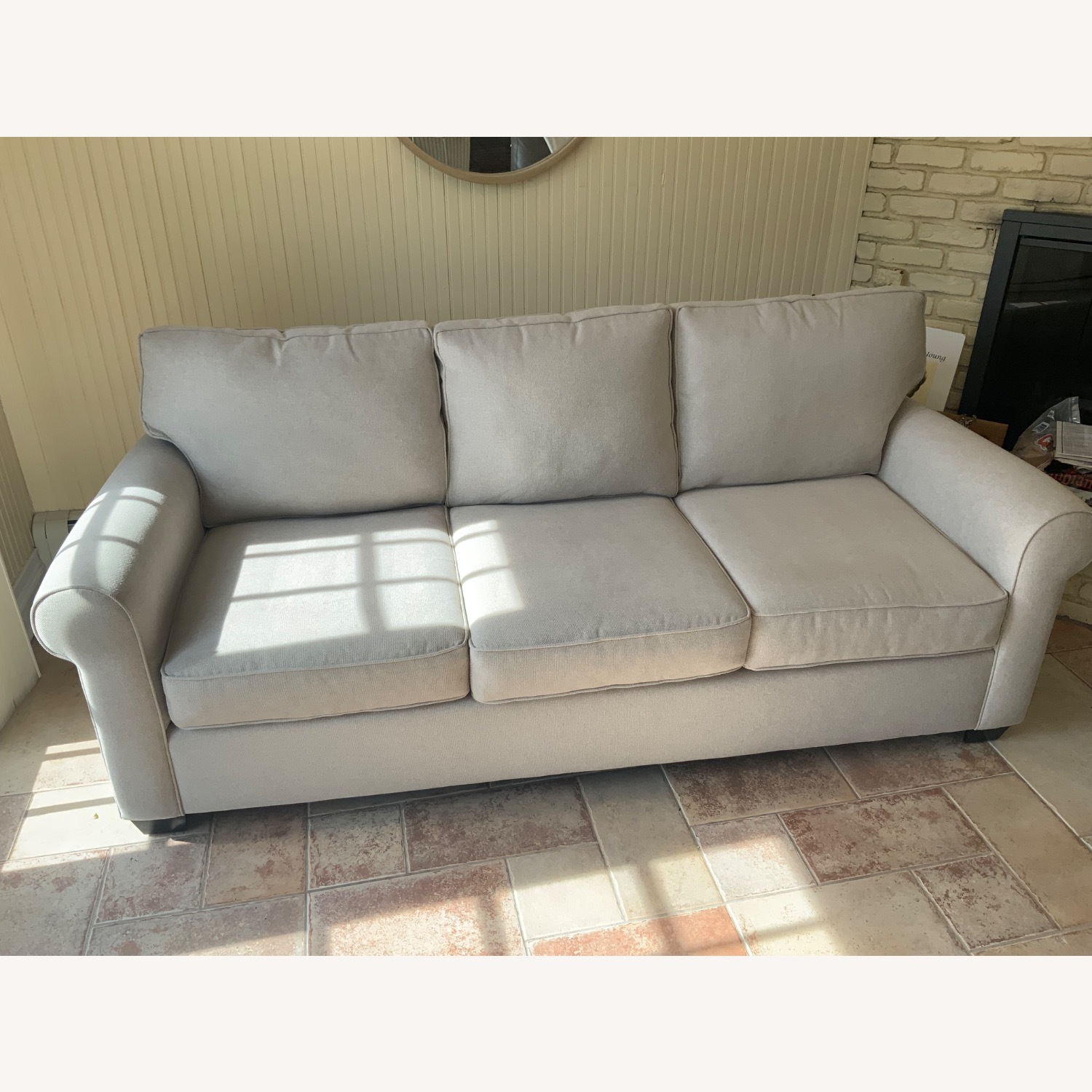 Pottery Barn Buchanan Roll Arm Sofa - image-6