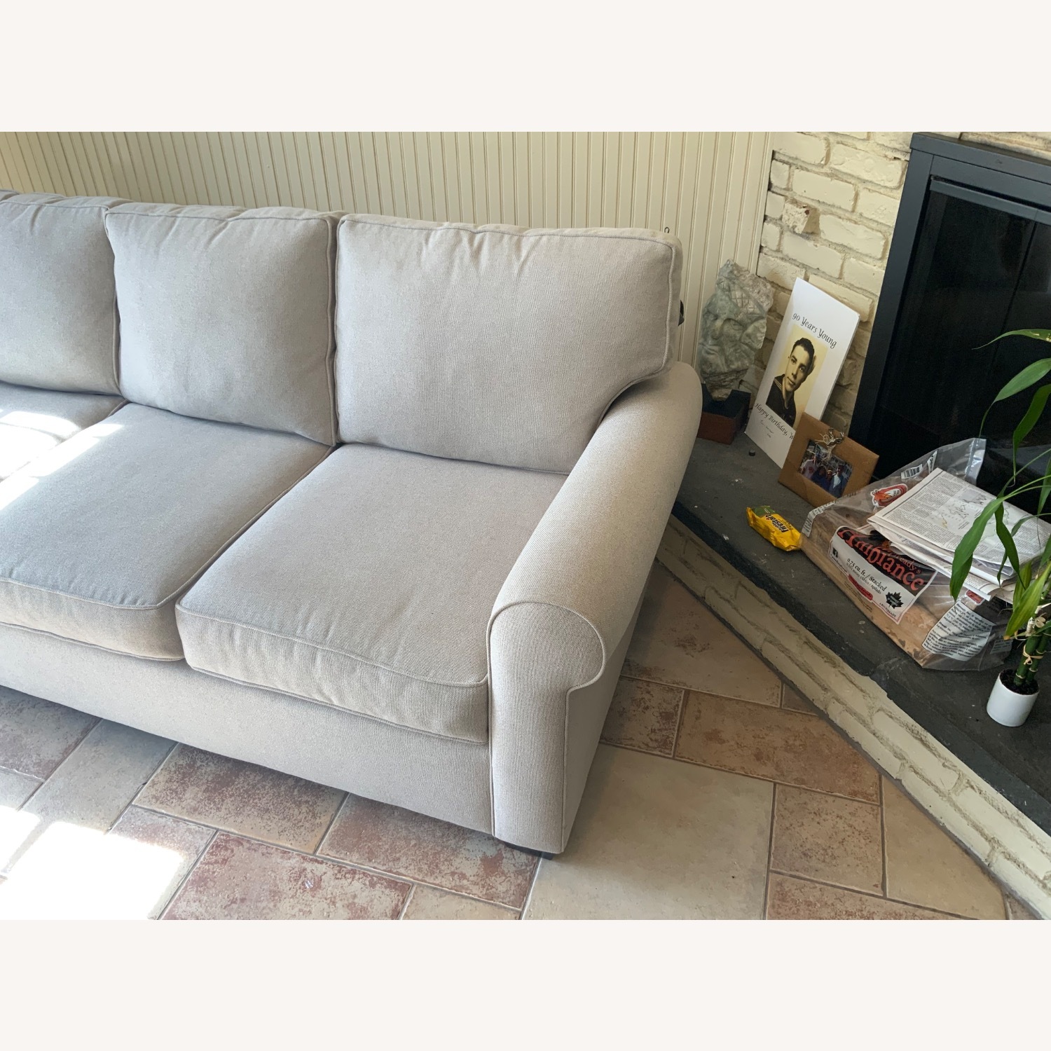 Pottery Barn Buchanan Roll Arm Sofa - image-7