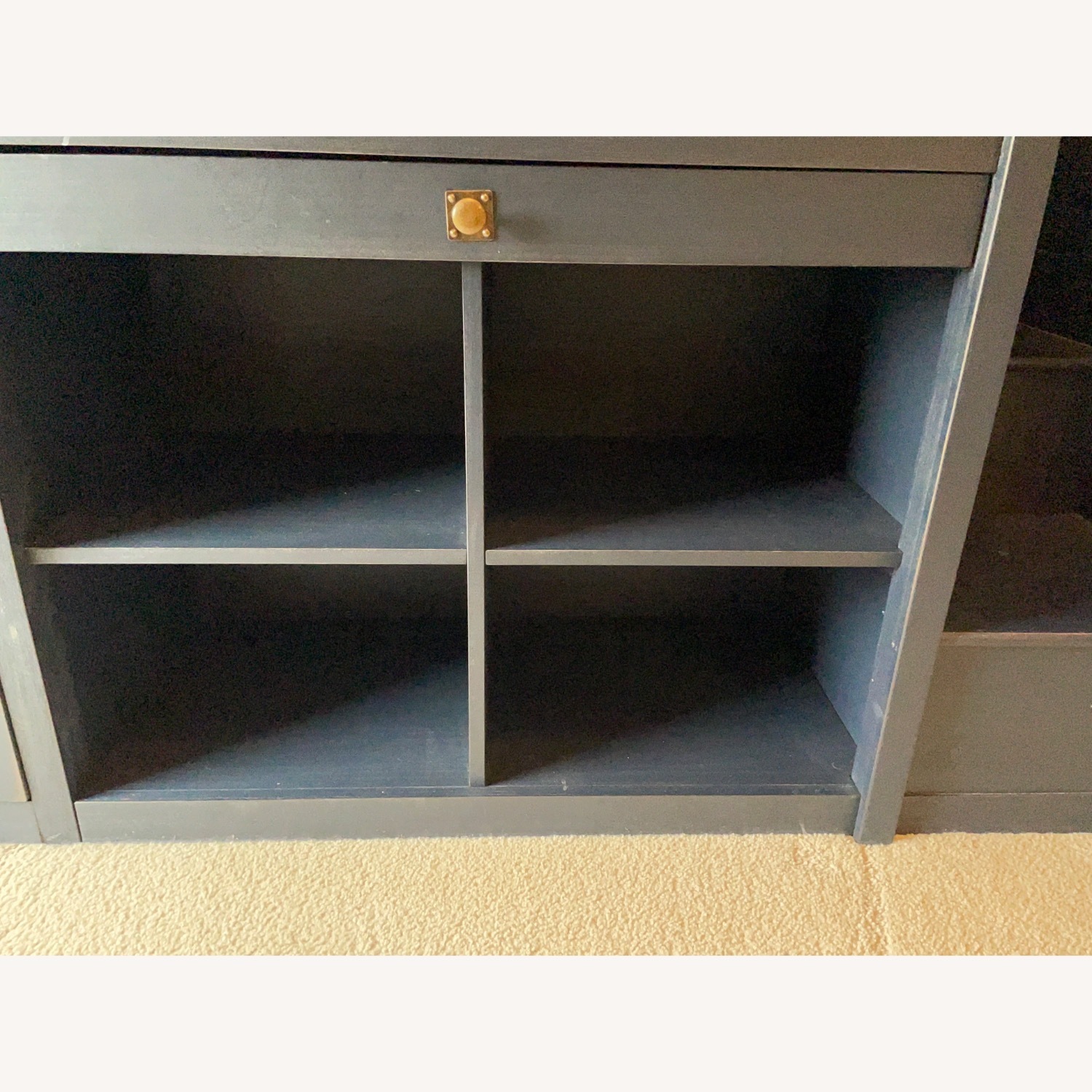 Pottery Barn Step Up Captain's Bed Navy Blue - image-2