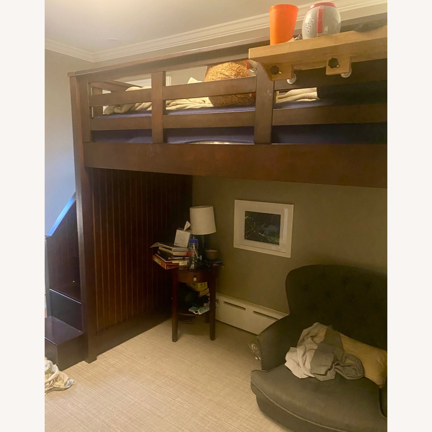 Pottery Barn Catalina Stair Loft Bed  - image-2