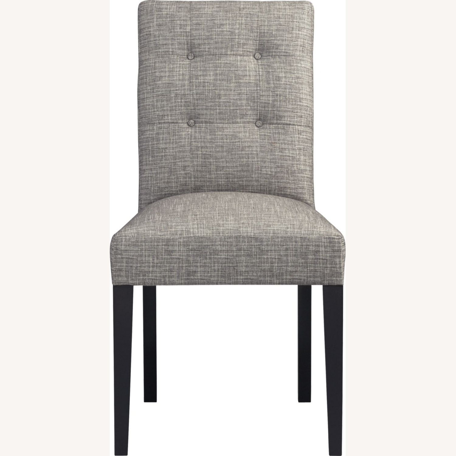 Six Crate & Barrel Upholstered Dining Chairs - image-8