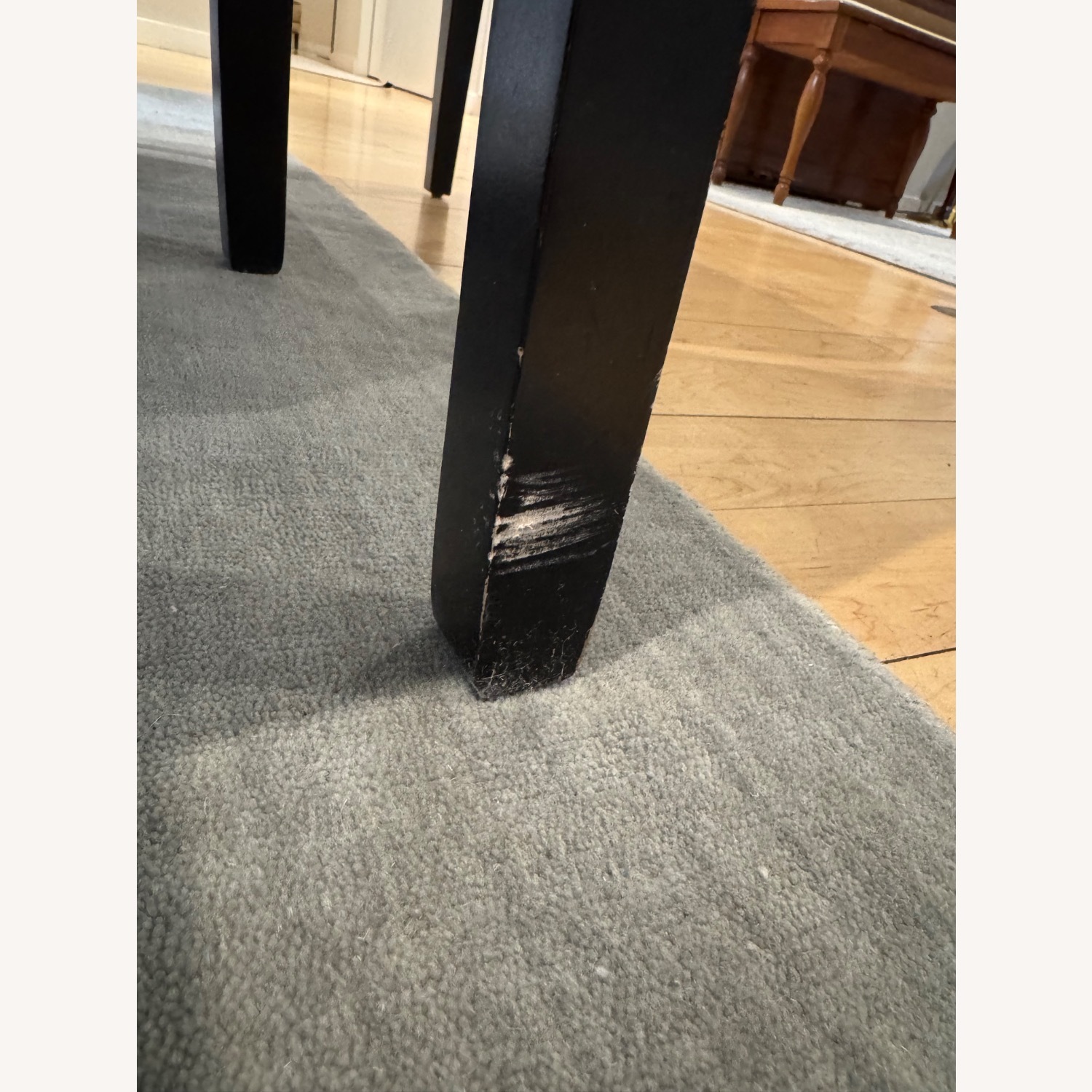 Six Crate & Barrel Upholstered Dining Chairs - image-6