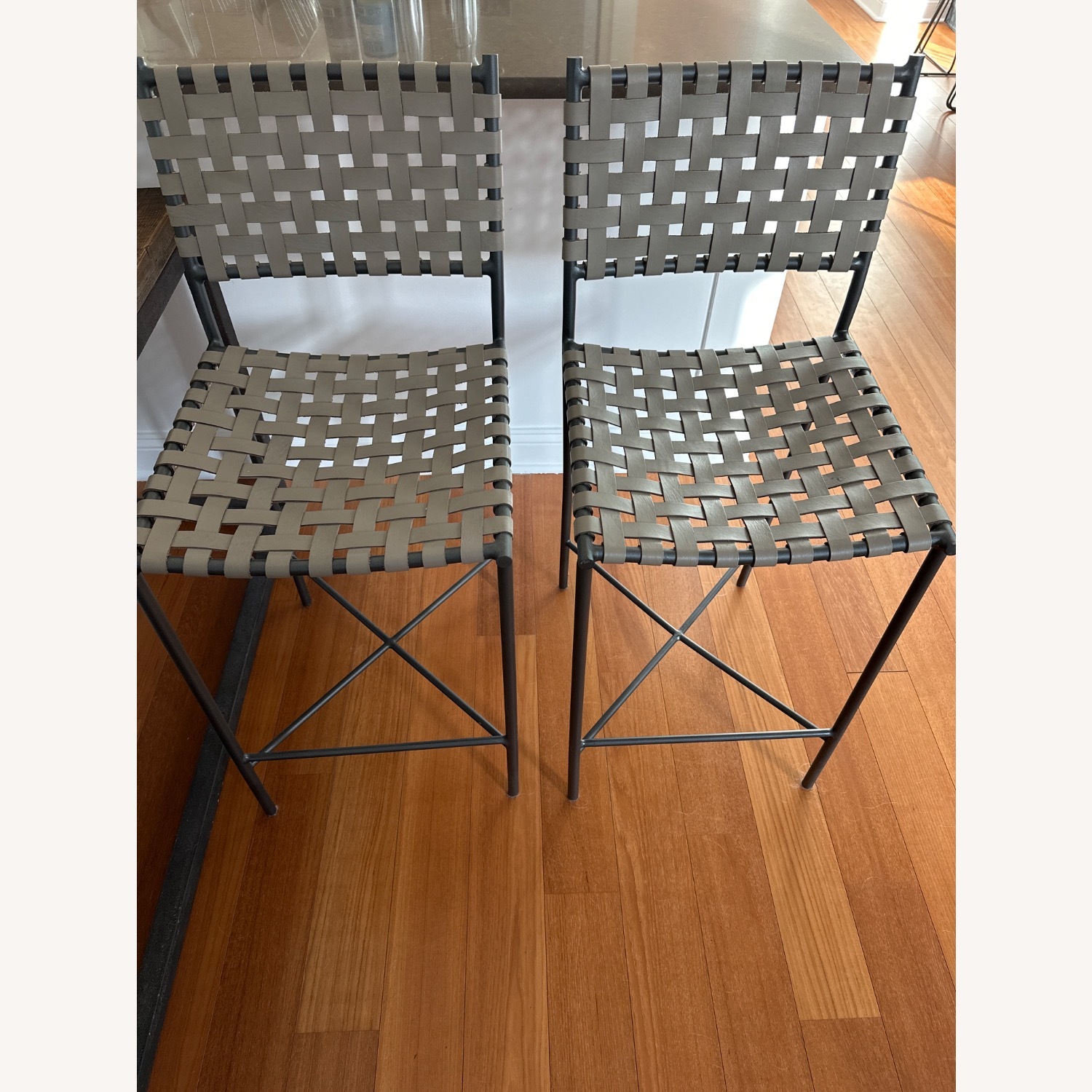 Garza 2 Bar + Counter Stools in Grey - image-1